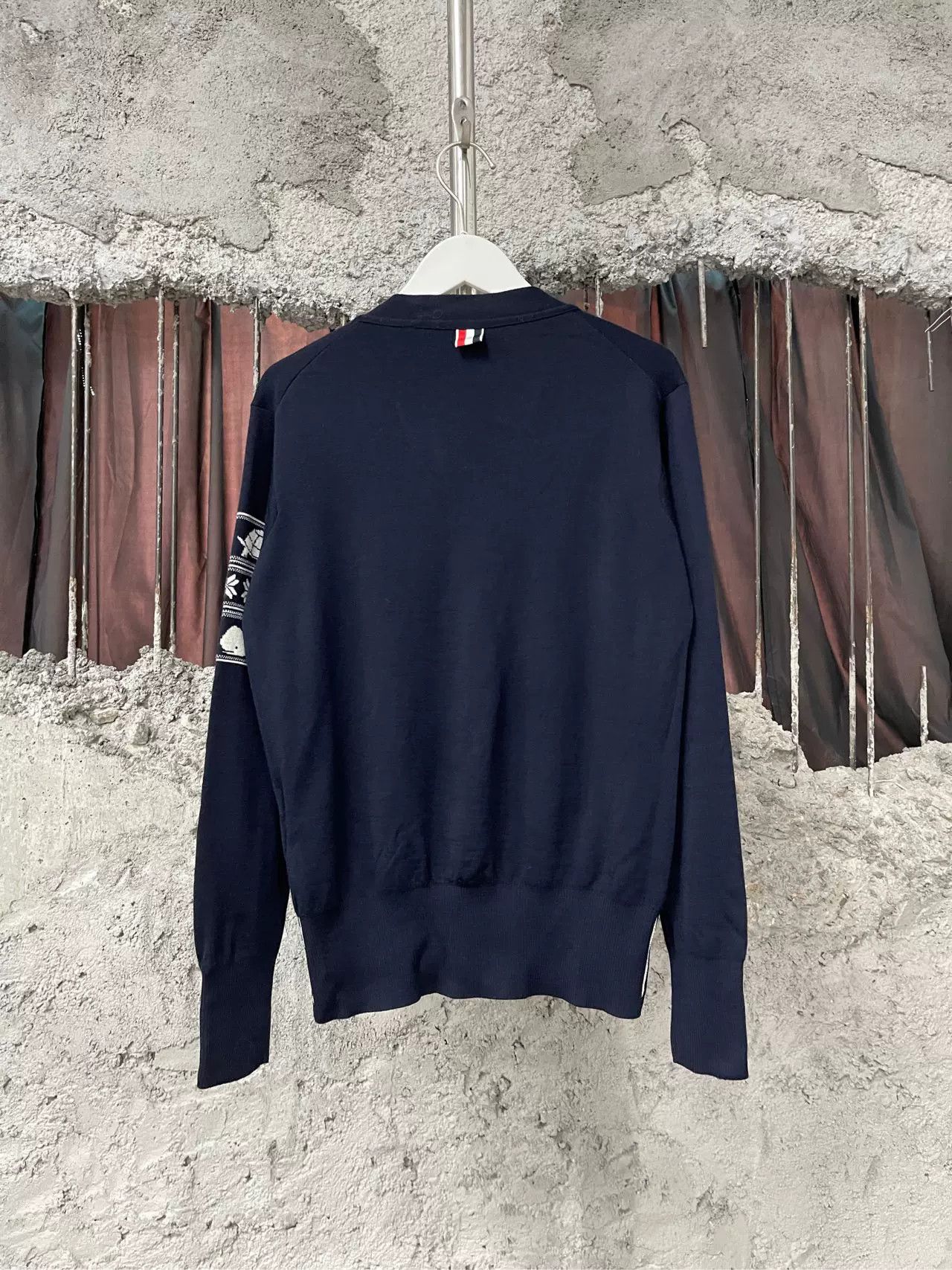 Thom Browne Thom Browne Intarsia Cardigan Size XS Size US XS / EU 42 / 0 - 3 Thumbnail