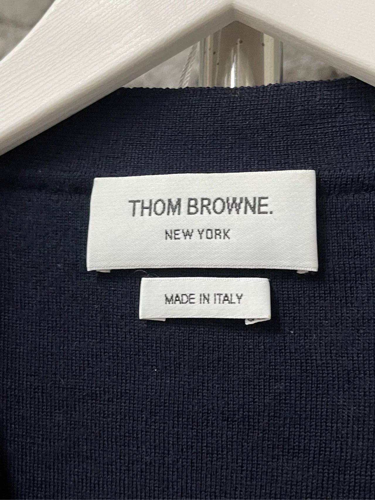Thom Browne Thom Browne Intarsia Cardigan Size XS Size US XS / EU 42 / 0 - 8 Thumbnail