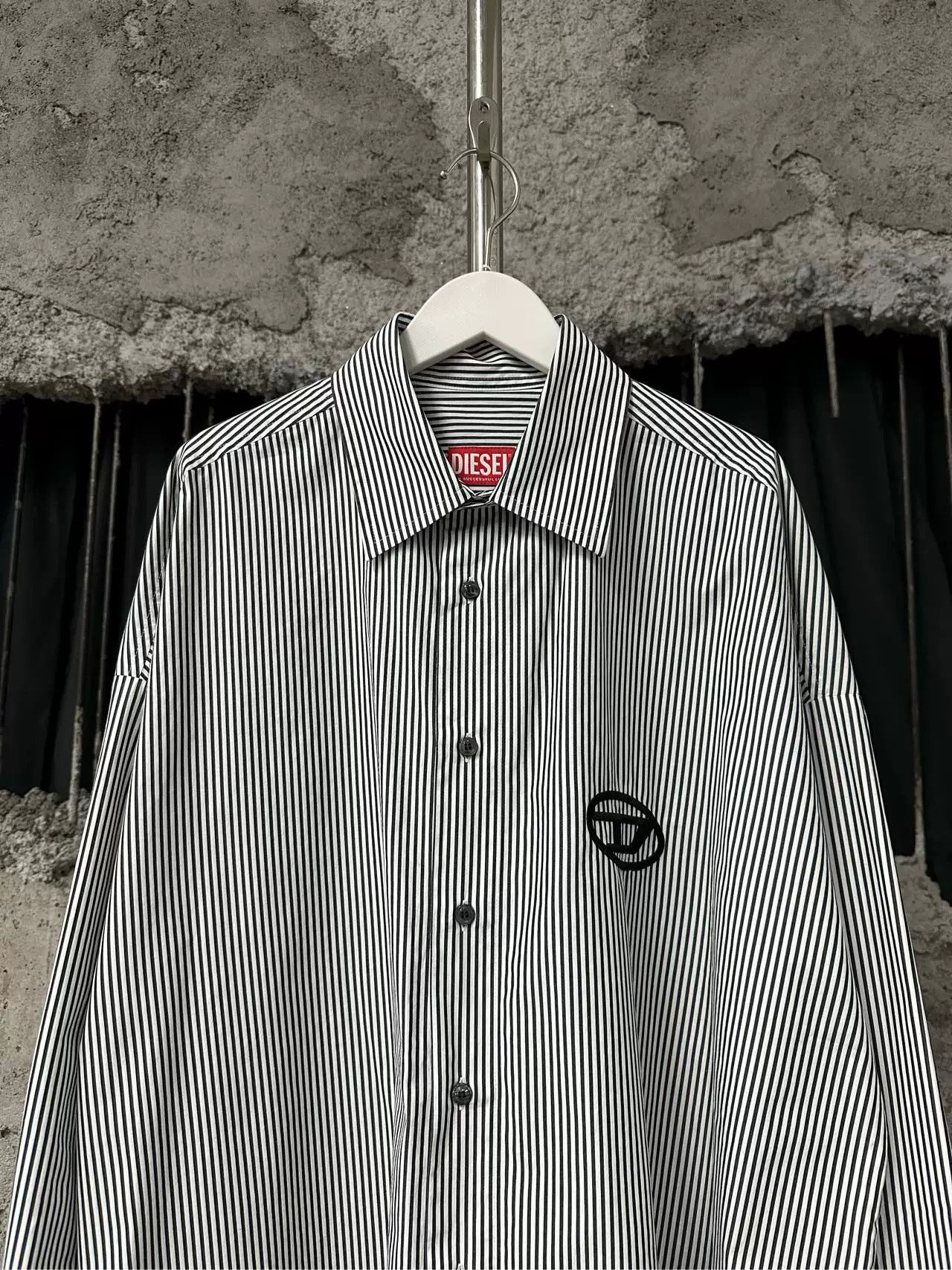 Diesel Diesel Striped Button Up Shirt Size M Size US M / EU 48-50 / 2 - 4 Thumbnail