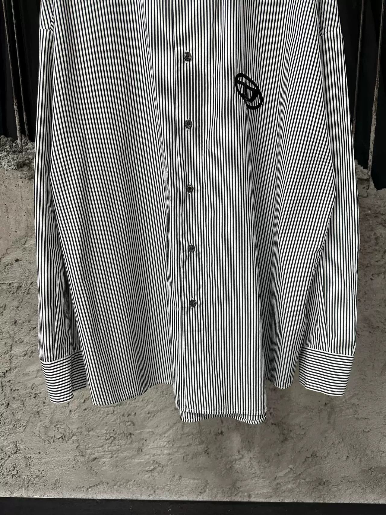 Diesel Diesel Striped Button Up Shirt Size M Size US M / EU 48-50 / 2 - 5 Thumbnail