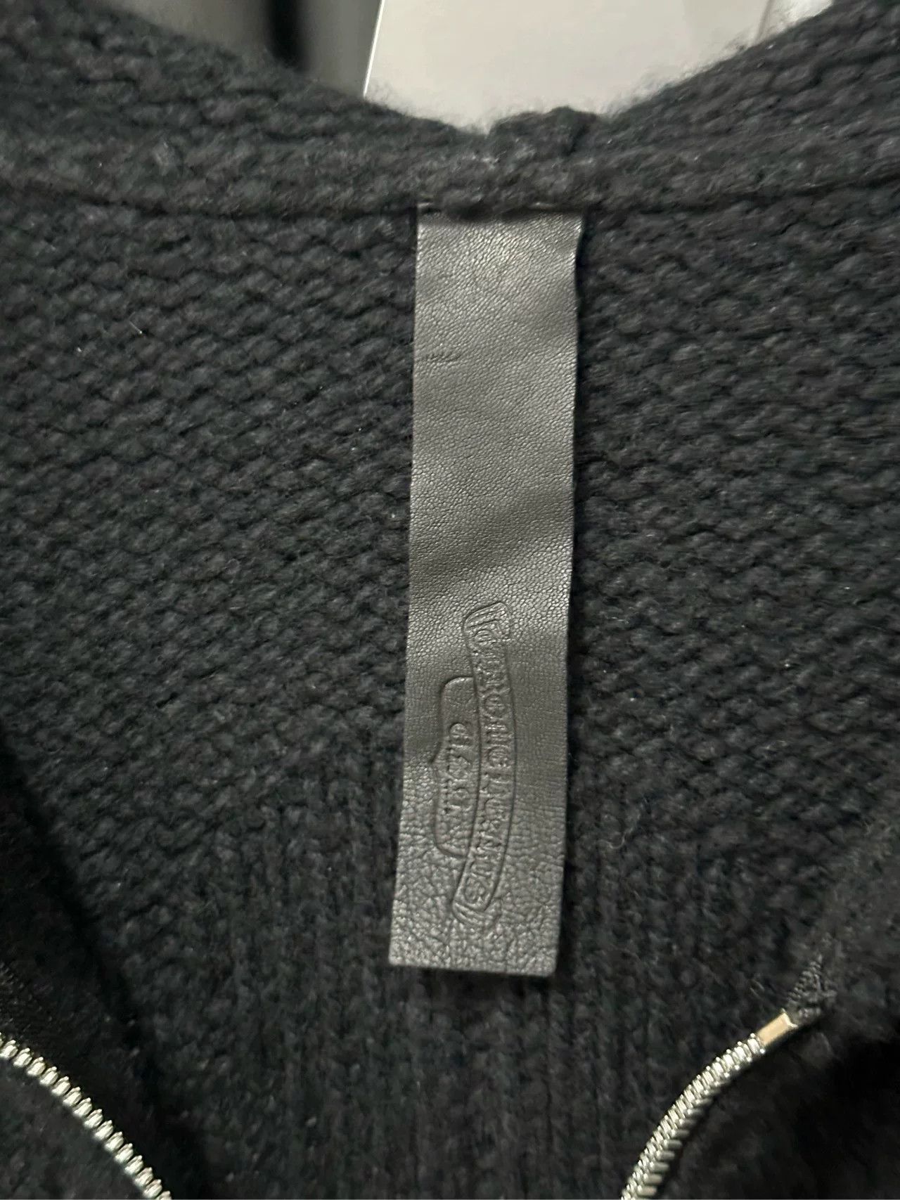 Chrome Hearts Chrome Hearts Leather Cross Patch Zip Up Hoodie L Size US L / EU 52-54 / 3 - 8 Thumbnail