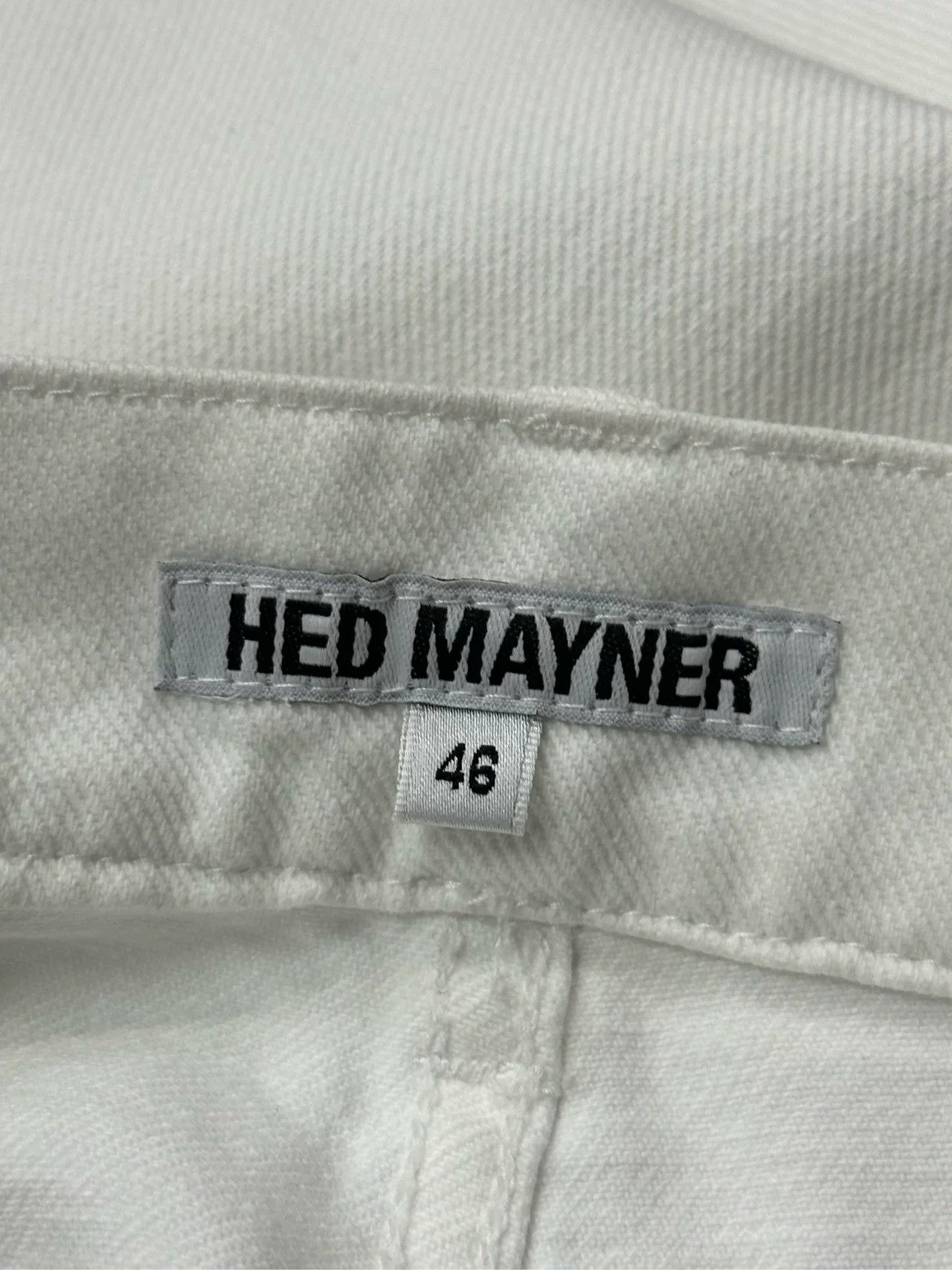 Hed Mayner Hed Mayner White Cotton Pants Size 46 Size US 30 / EU 46 - 7 Thumbnail