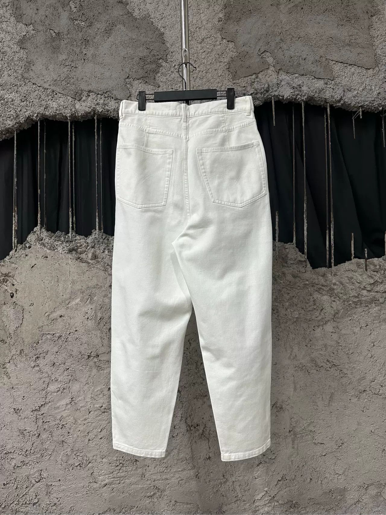 Hed Mayner Hed Mayner White Cotton Pants Size 46 Size US 30 / EU 46 - 3 Thumbnail