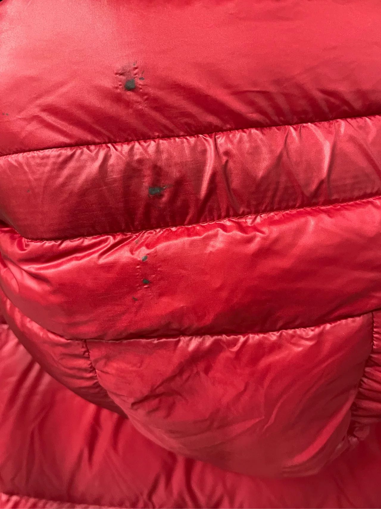 Moncler Moncler Red Puffer Down Jacket Size 0 Size US XS / EU 42 / 0 - 7 Thumbnail