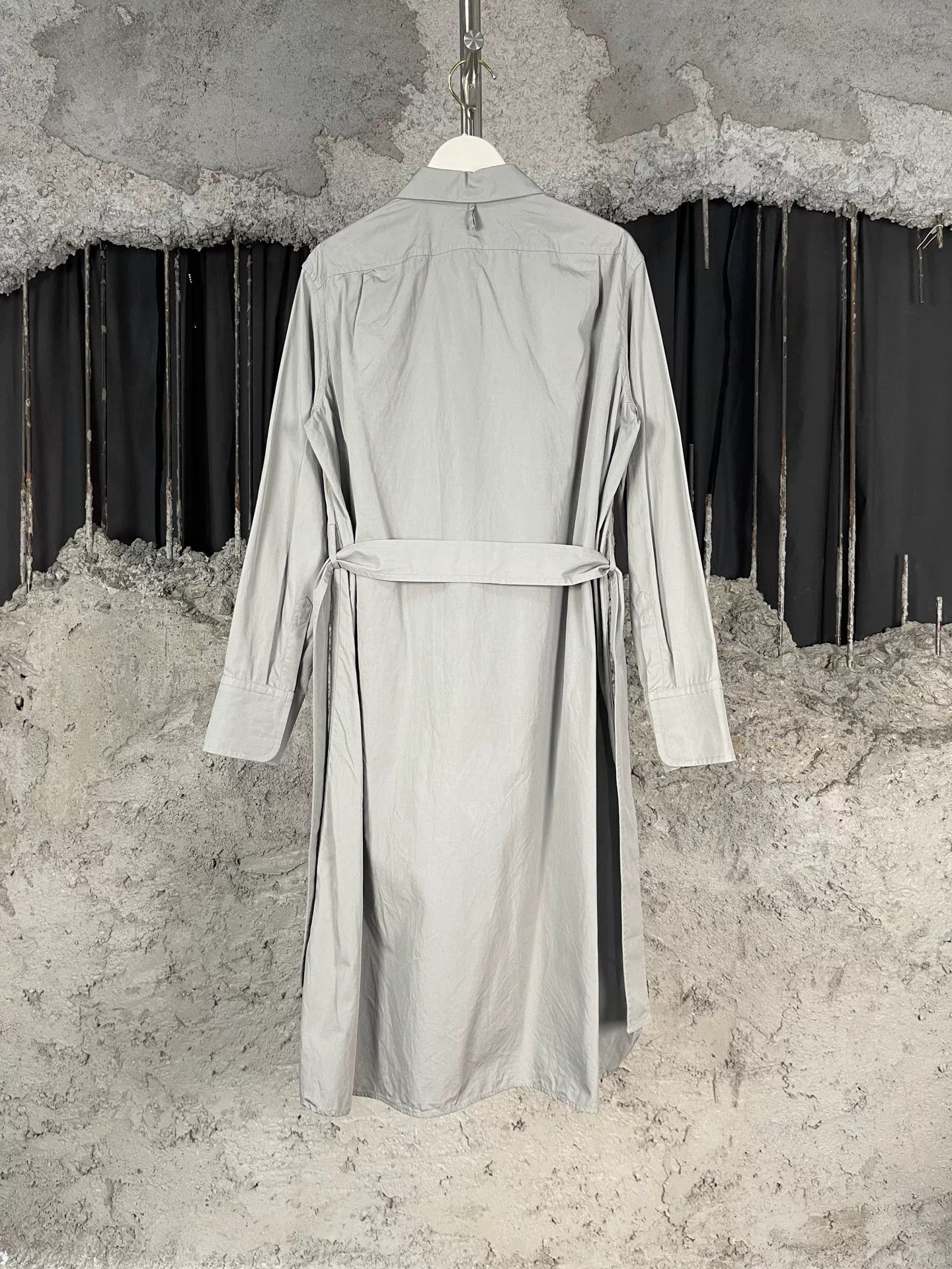 Hermes Hermès Gray Shirt Coat Size 34 Size XS / US 0-2 / IT 36-38 - 3 Thumbnail