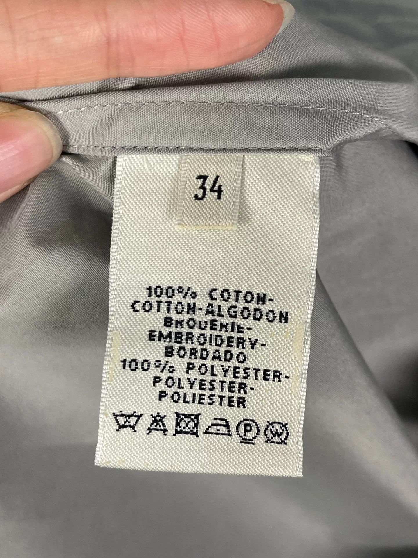 Hermes Hermès Gray Shirt Coat Size 34 Size XS / US 0-2 / IT 36-38 - 8 Thumbnail