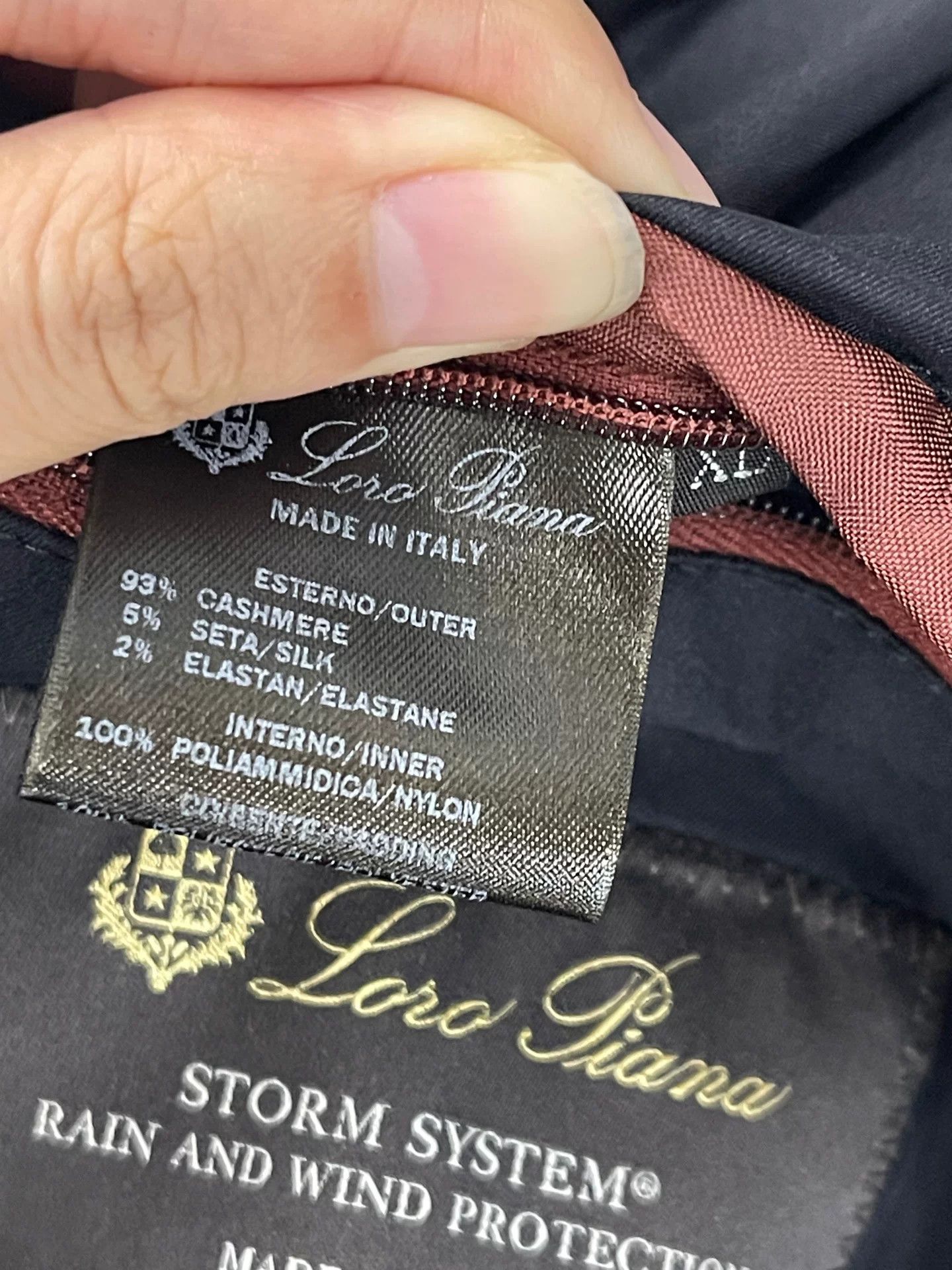 Loro Piana Loro Piana Cashmere Storm System Vest Size XL Size US XL / EU 56 / 4 - 7 Thumbnail