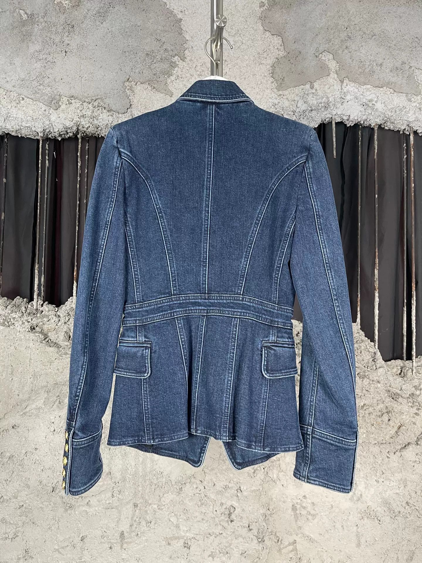 Balmain Balmain Gold Button Denim Jacket Size 36 Size XS / US 0-2 / IT 36-38 - 3 Thumbnail
