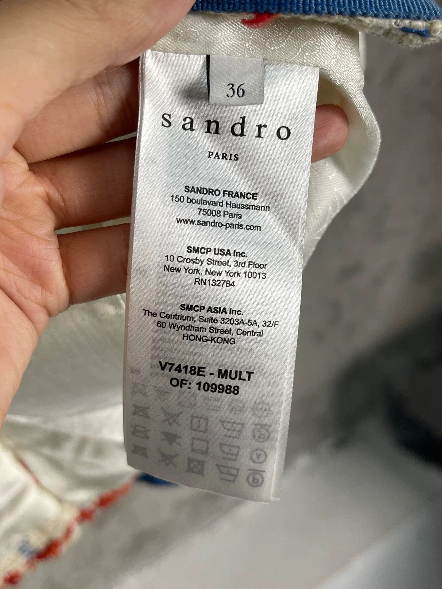 Sandro Sandro Tweed Check Blazer Size 36 Size XS / US 0-2 / IT 36-38 - 8 Thumbnail