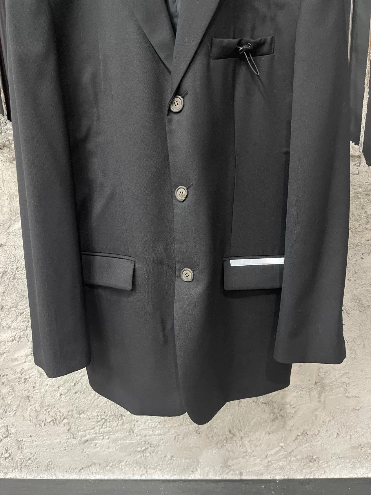 Ader Error Ader Error Embroidered Logo Blazer Size M Size 38R - 6 Thumbnail
