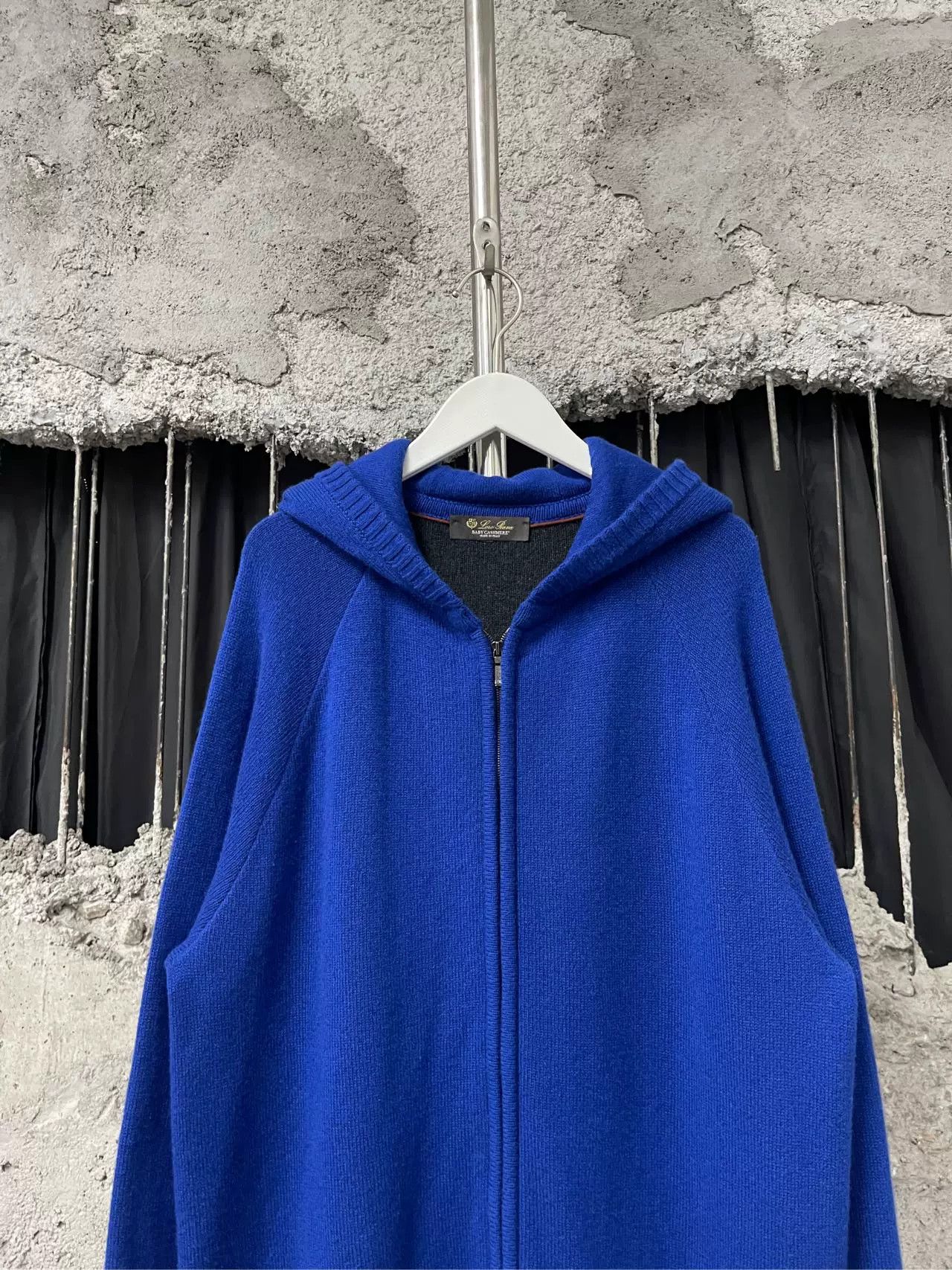Loro Piana Loro Piana Baby Cashmere Zip Hoodie Size 54 Size US L / EU 52-54 / 3 - 4 Thumbnail