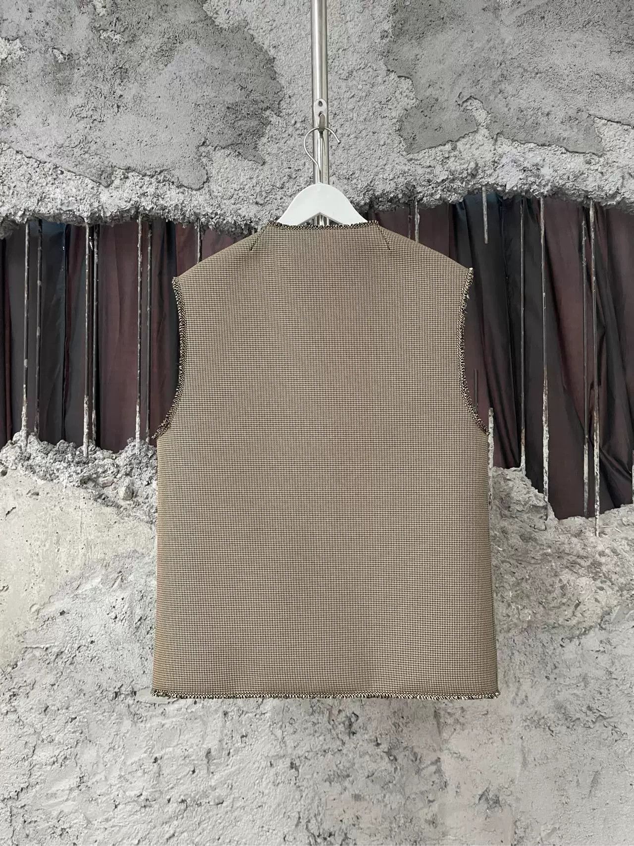 Givenchy Givenchy Houndstooth Utility Vest Size 44 Size US S / EU 44-46 / 1 - 3 Thumbnail