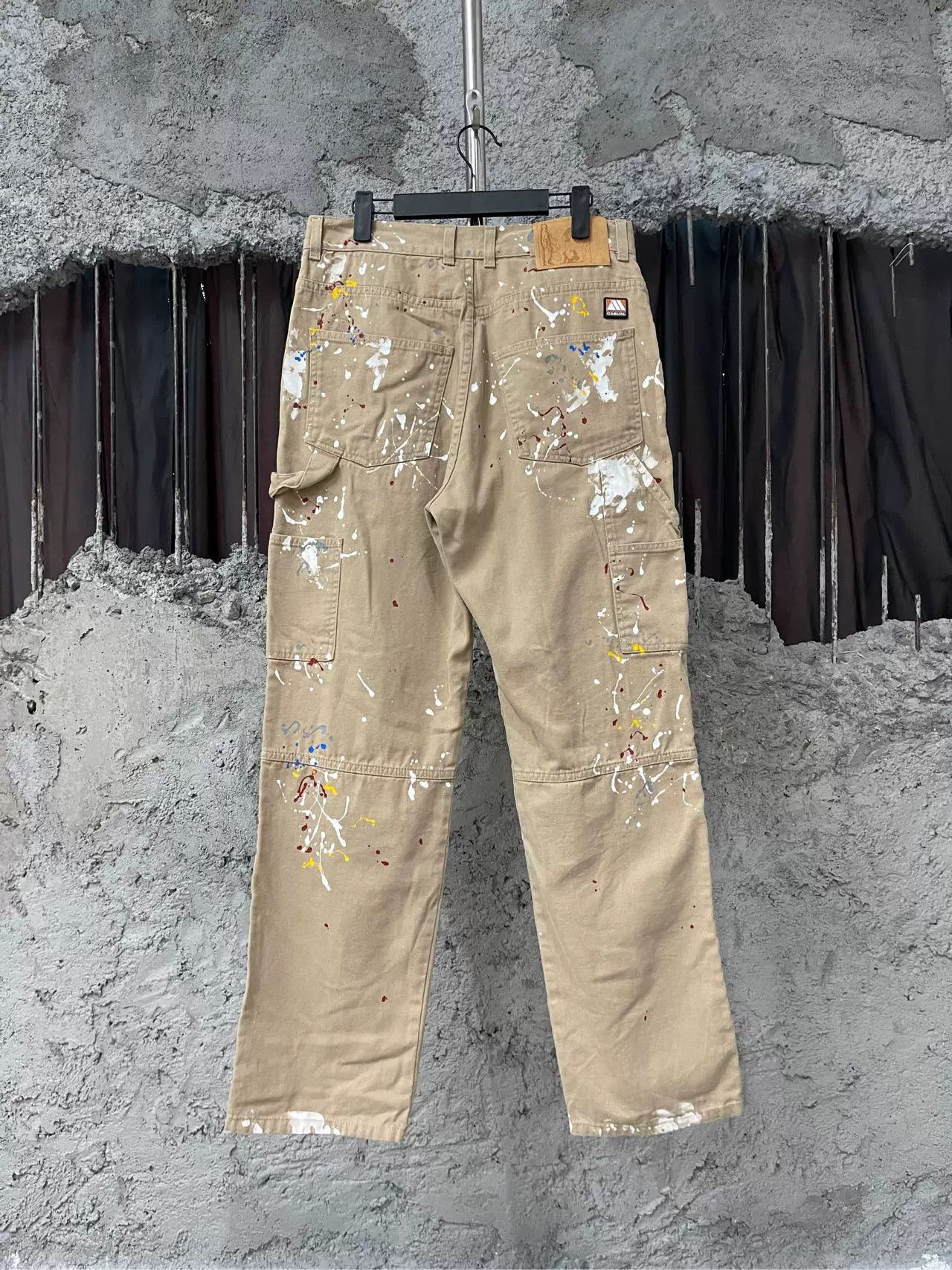 Martine Rose Martine Rose Paint Splatter Carpenter Pants XS Size US 28 / EU 44 - 3 Thumbnail