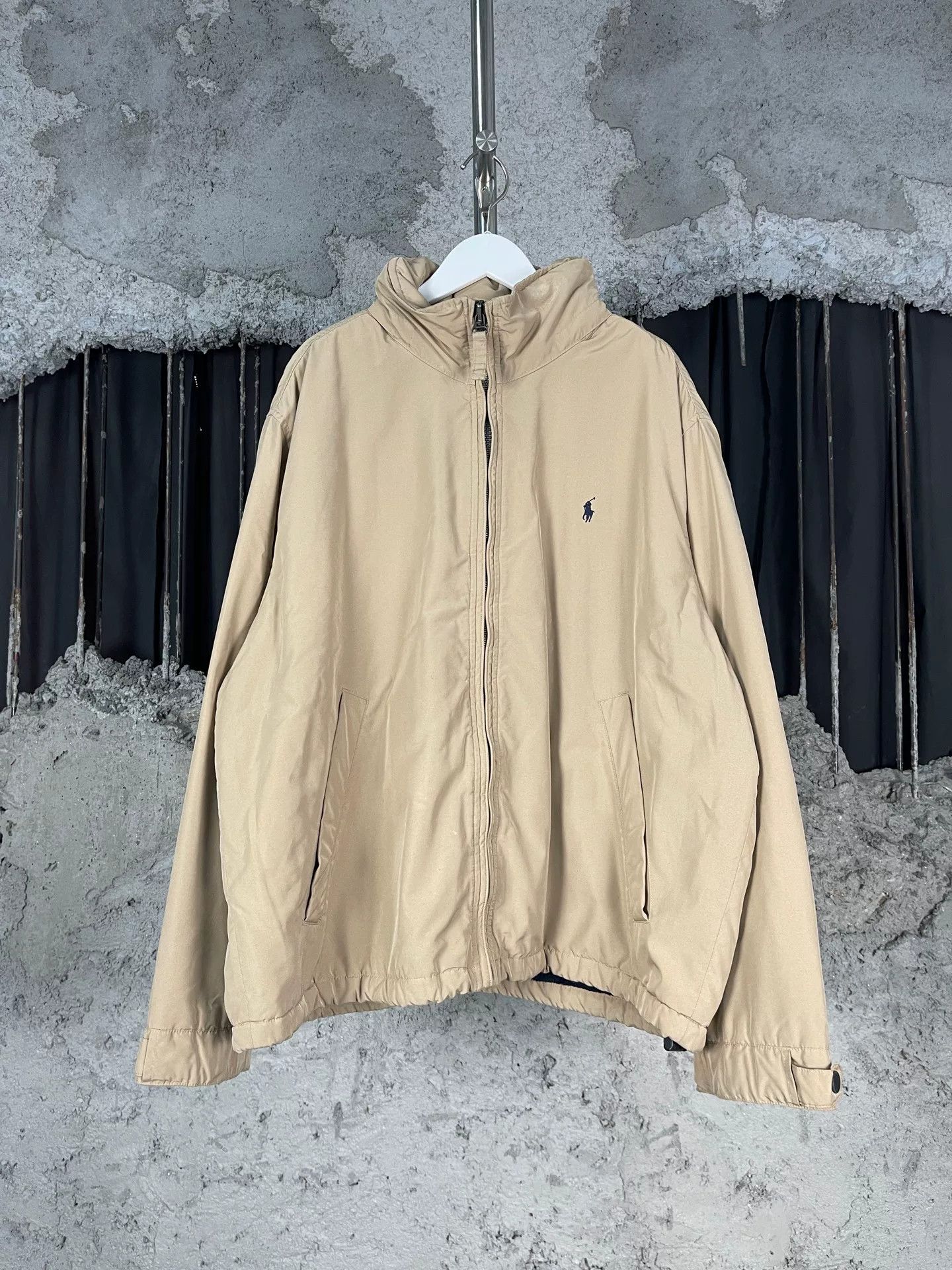 Polo Ralph Lauren Polo Ralph Lauren Beige Zip-Up Light Jacket Size XL Size US XL / EU 56 / 4 - 2 Thumbnail