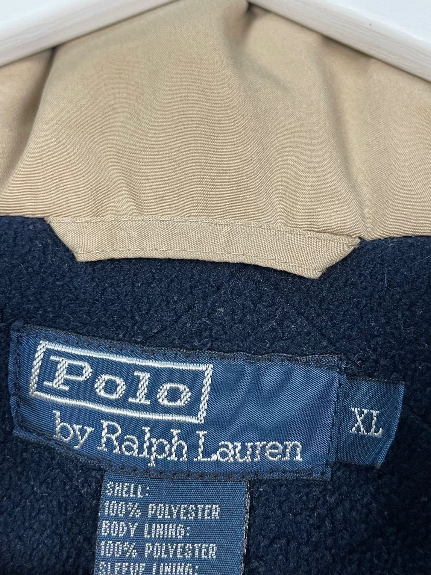 Polo Ralph Lauren Polo Ralph Lauren Beige Zip-Up Light Jacket Size XL Size US XL / EU 56 / 4 - 8 Thumbnail