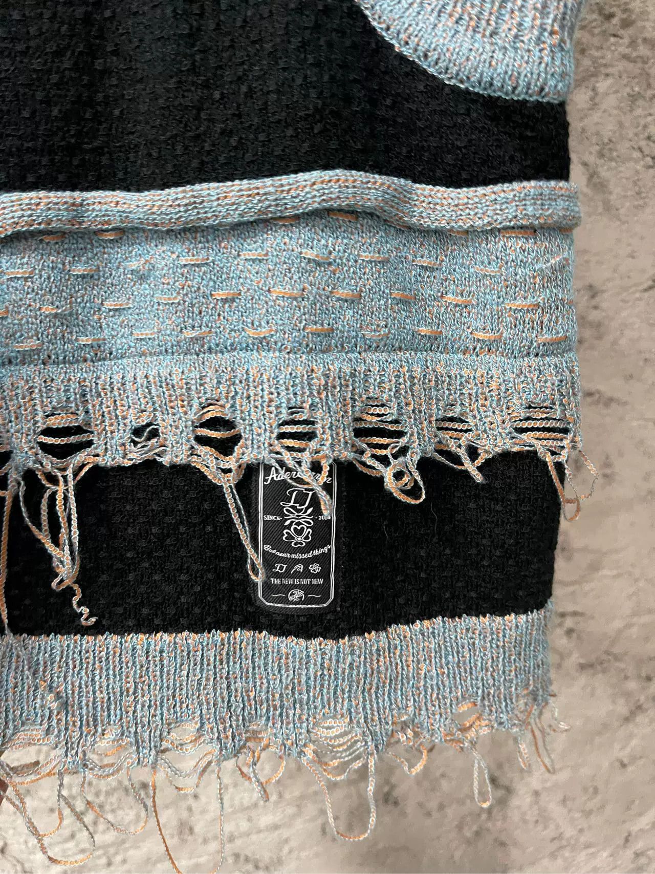 Ader Error Ader Error Distressed Knit Vest Size XS Size US XS / EU 42 / 0 - 7 Thumbnail