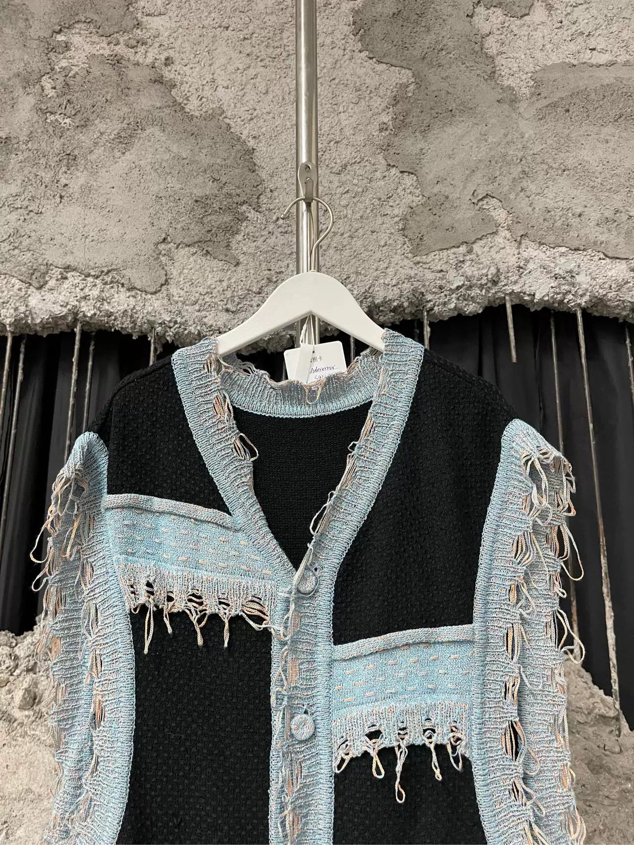 Ader Error Ader Error Distressed Knit Vest Size XS Size US XS / EU 42 / 0 - 4 Thumbnail