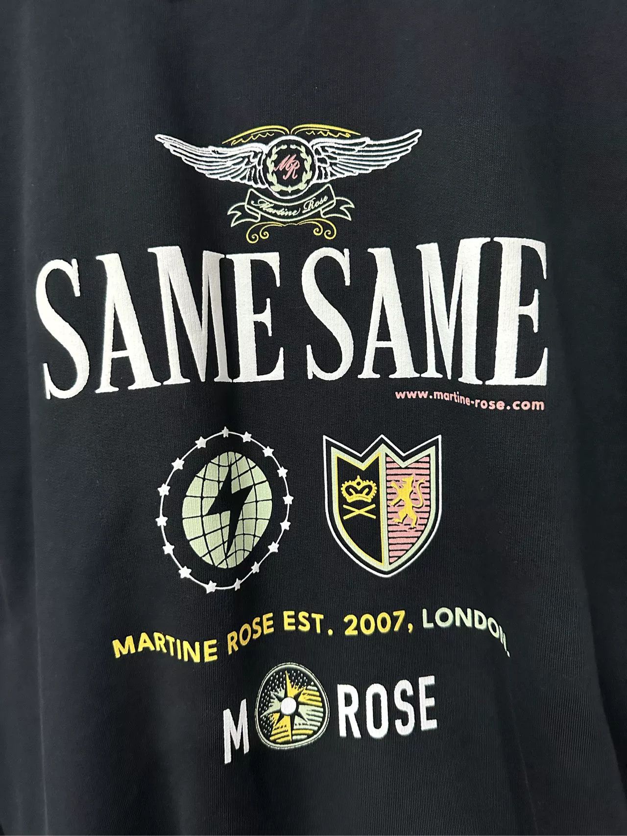 Martine Rose Martine Rose Same Same Polo Sweatshirt Size L Size US L / EU 52-54 / 3 - 6 Thumbnail