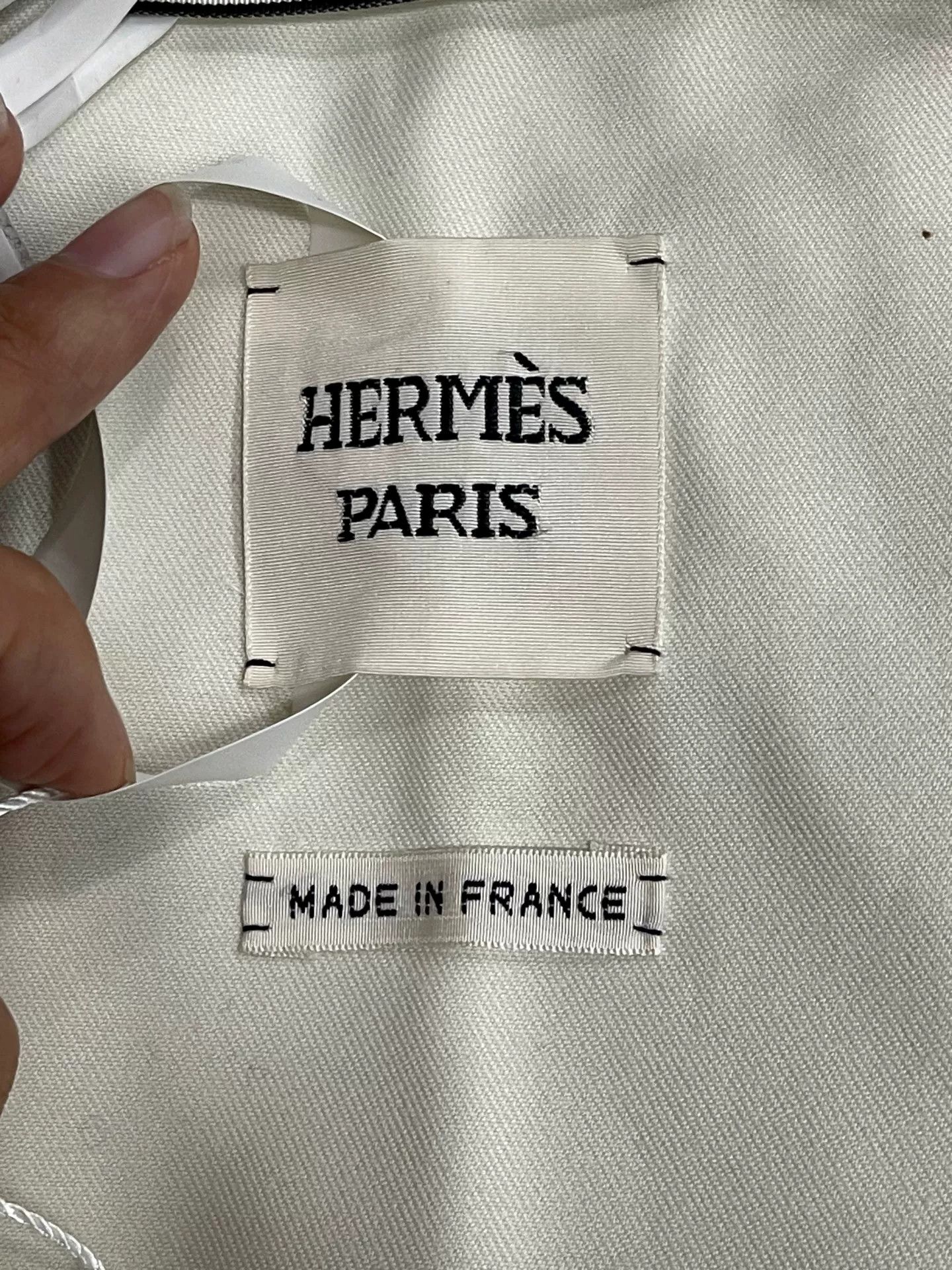 Hermes Hermès Cotton Coat Size 34 Size XS / US 0-2 / IT 36-38 - 8 Thumbnail