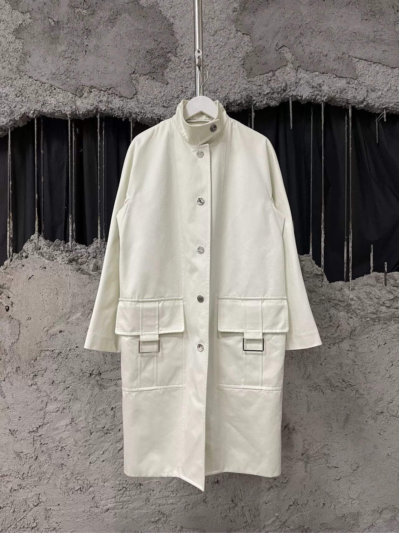 Hermes Hermès Cotton Coat Size 34 Size XS / US 0-2 / IT 36-38 - 2 Thumbnail