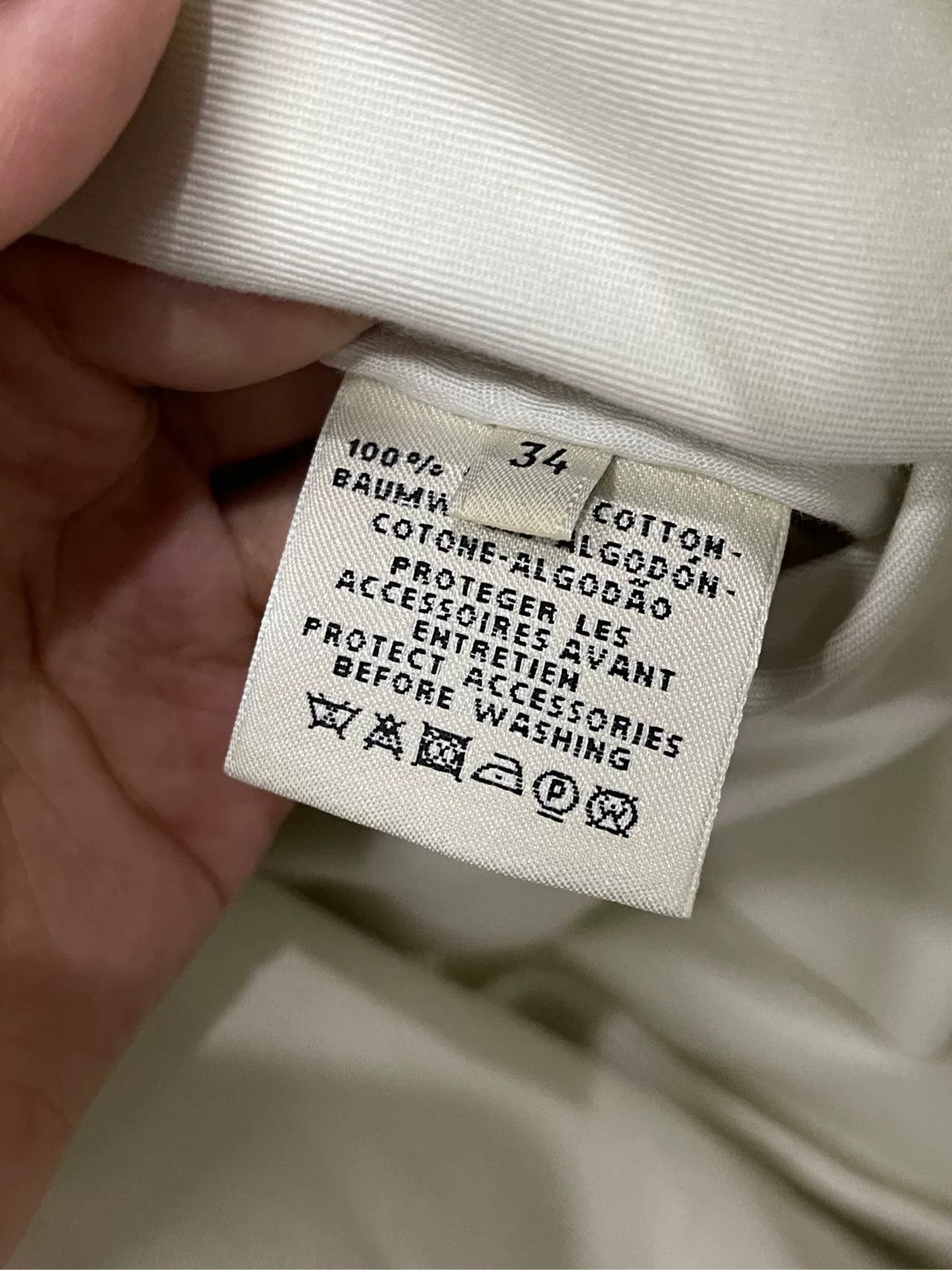 Hermes Hermès Cotton Coat Size 34 Size XS / US 0-2 / IT 36-38 - 9 Thumbnail