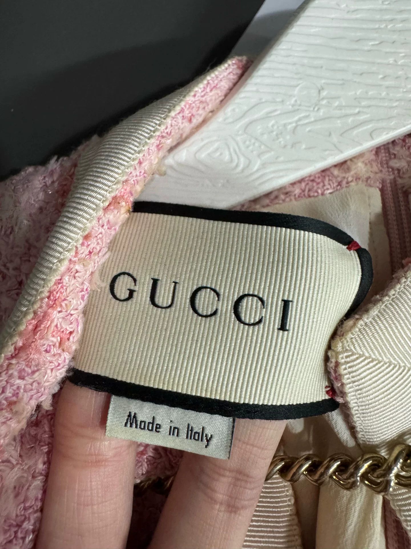 Gucci Gucci Pink Tweed Sleeveless Dress Size IT 36 Size XS / US 0-2 / IT 36-38 - 8 Thumbnail
