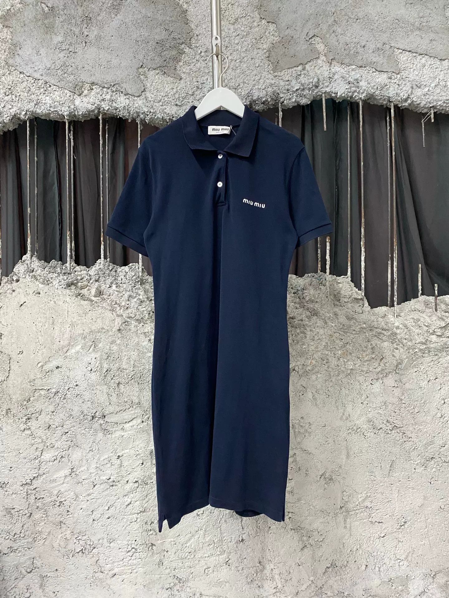 Miu Miu Miu Miu Logo Polo Dress Size M Size M / US 6-8 / IT 42-44 - 2 Thumbnail