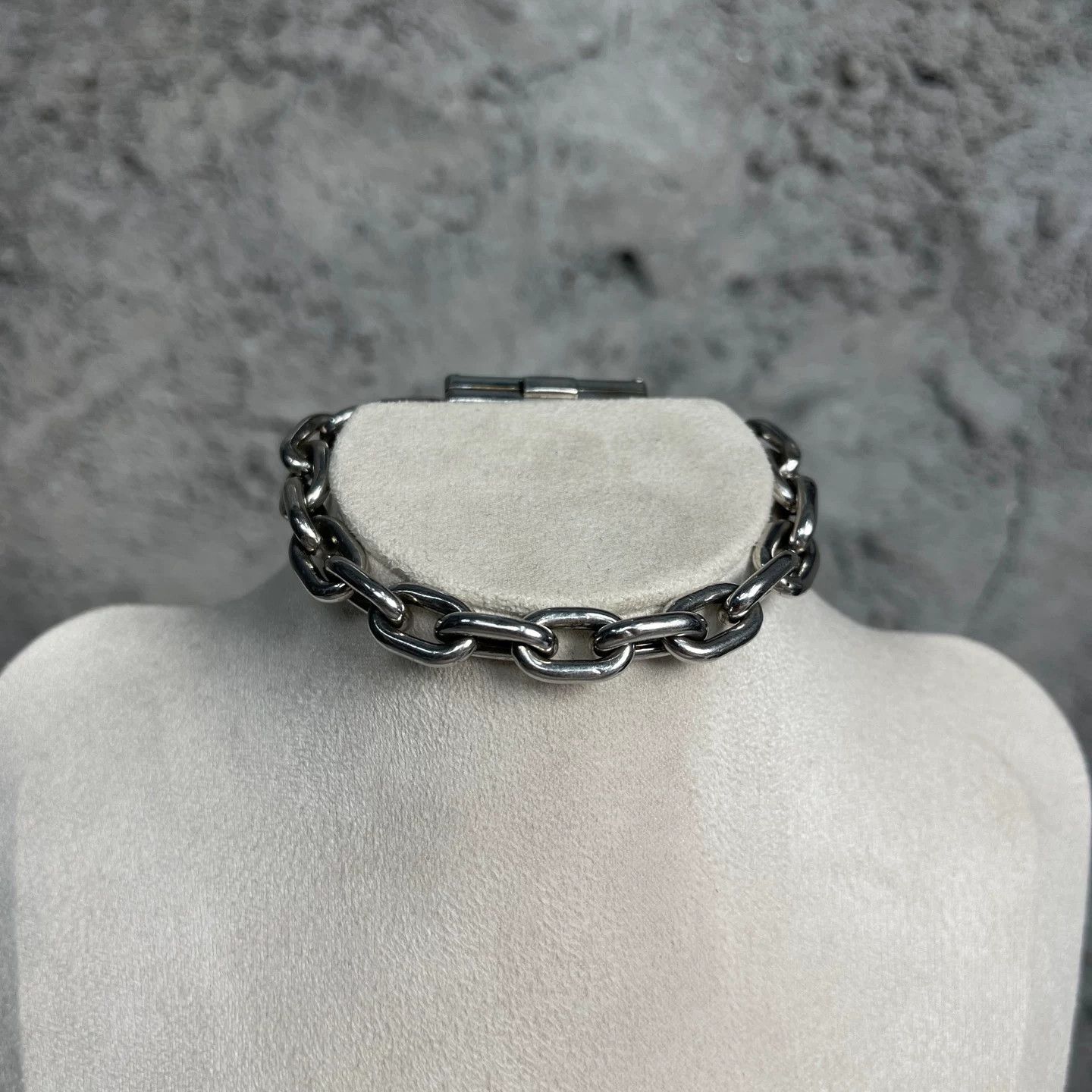 Prada Prada Triangle Logo Chain Bracelet Size M Size ONE SIZE - 4 Thumbnail