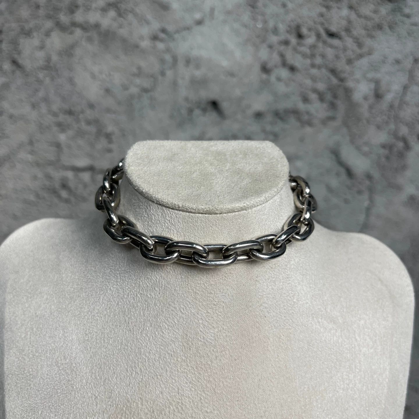 Prada Prada Triangle Logo Silver Chain Bracelet One Size Size ONE SIZE - 4 Thumbnail