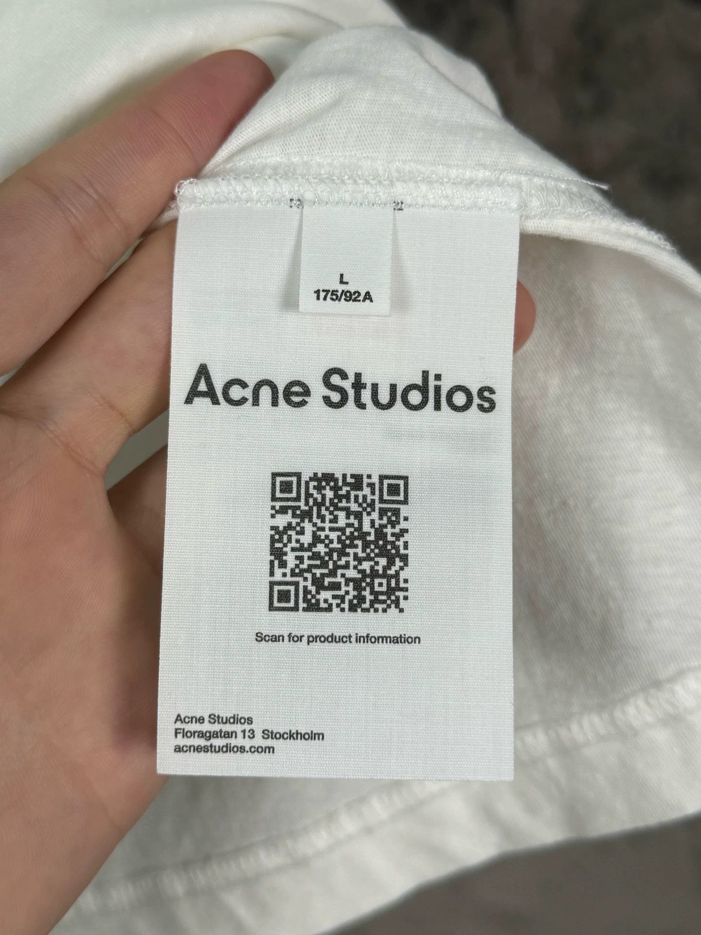 Acne Studios Acne Studios 1996 Logo T-Shirt Size M Size US M / EU 48-50 / 2 - 8 Thumbnail