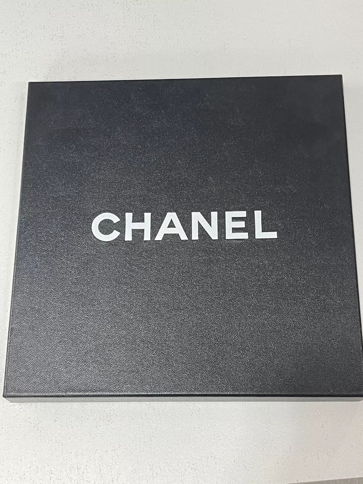 Chanel Chanel Logo Pattern Silk Cashmere Scarf Size ONE SIZE - 9 Thumbnail