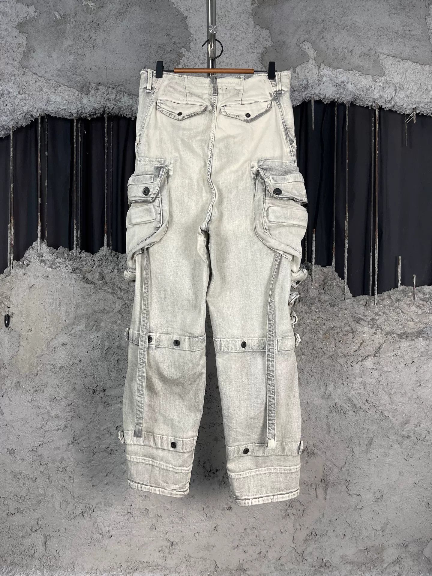 Julius Julius_7 Distressed Cargo Pants Size 32 Size US 32 / EU 48 - 3 Thumbnail