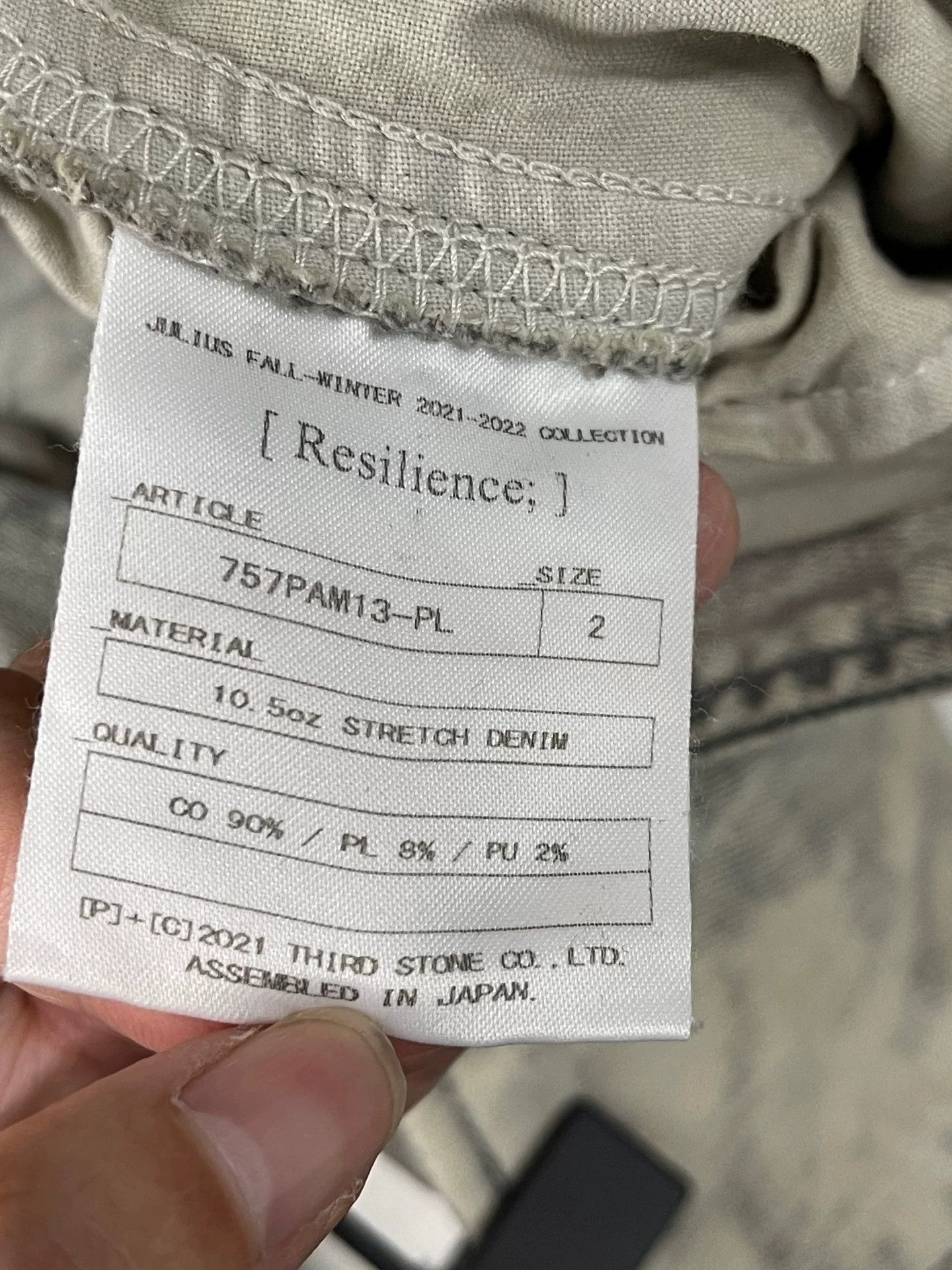 Julius Julius_7 Distressed Cargo Pants Size 32 Size US 32 / EU 48 - 9 Thumbnail