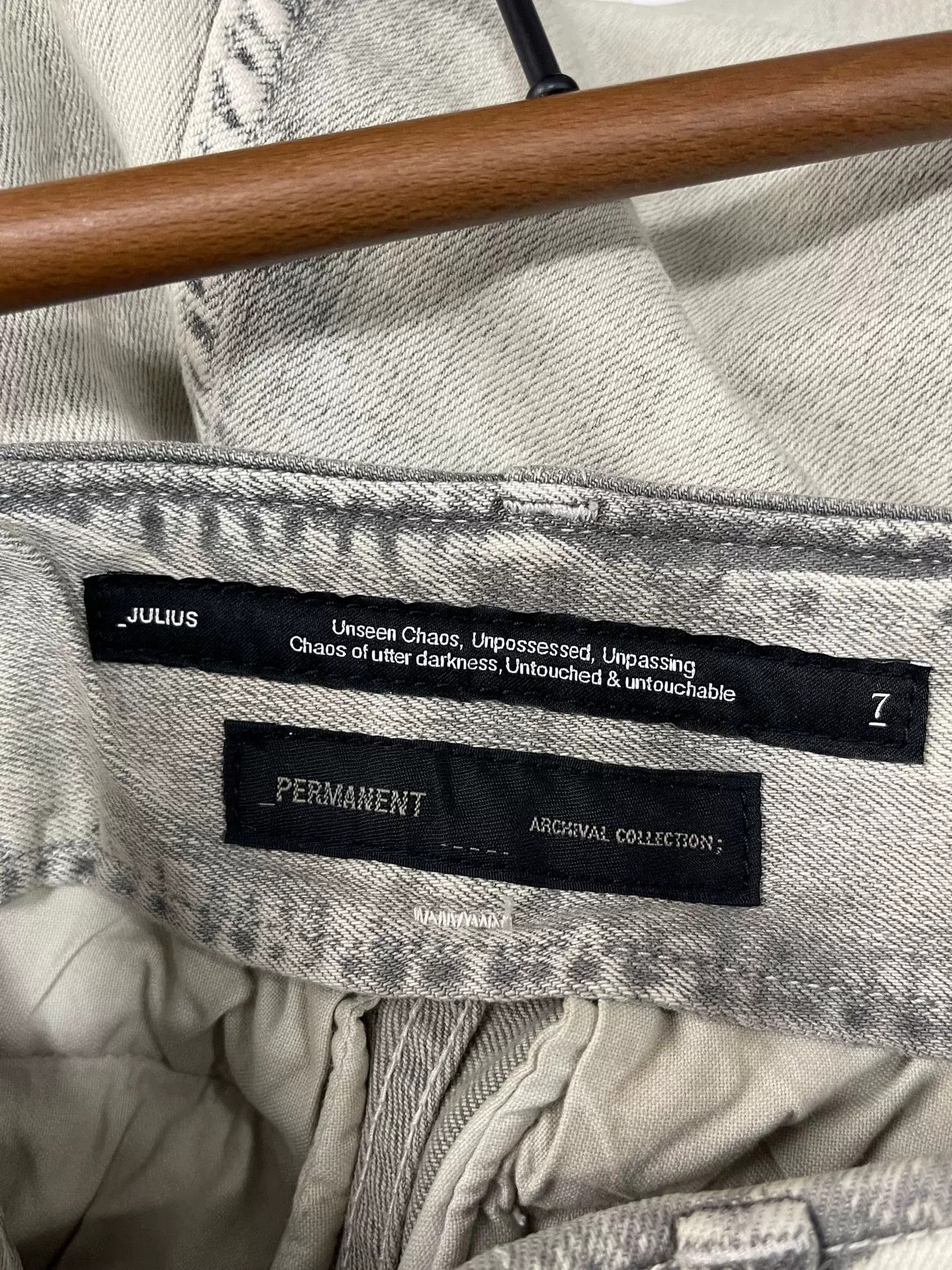 Julius Julius_7 Distressed Cargo Pants Size 32 Size US 32 / EU 48 - 8 Thumbnail