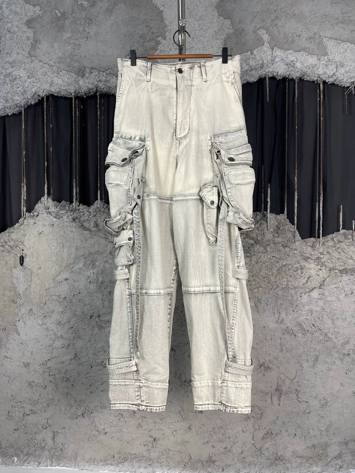 Julius Julius_7 Distressed Cargo Pants Size 32 Size US 32 / EU 48 - 2 Thumbnail