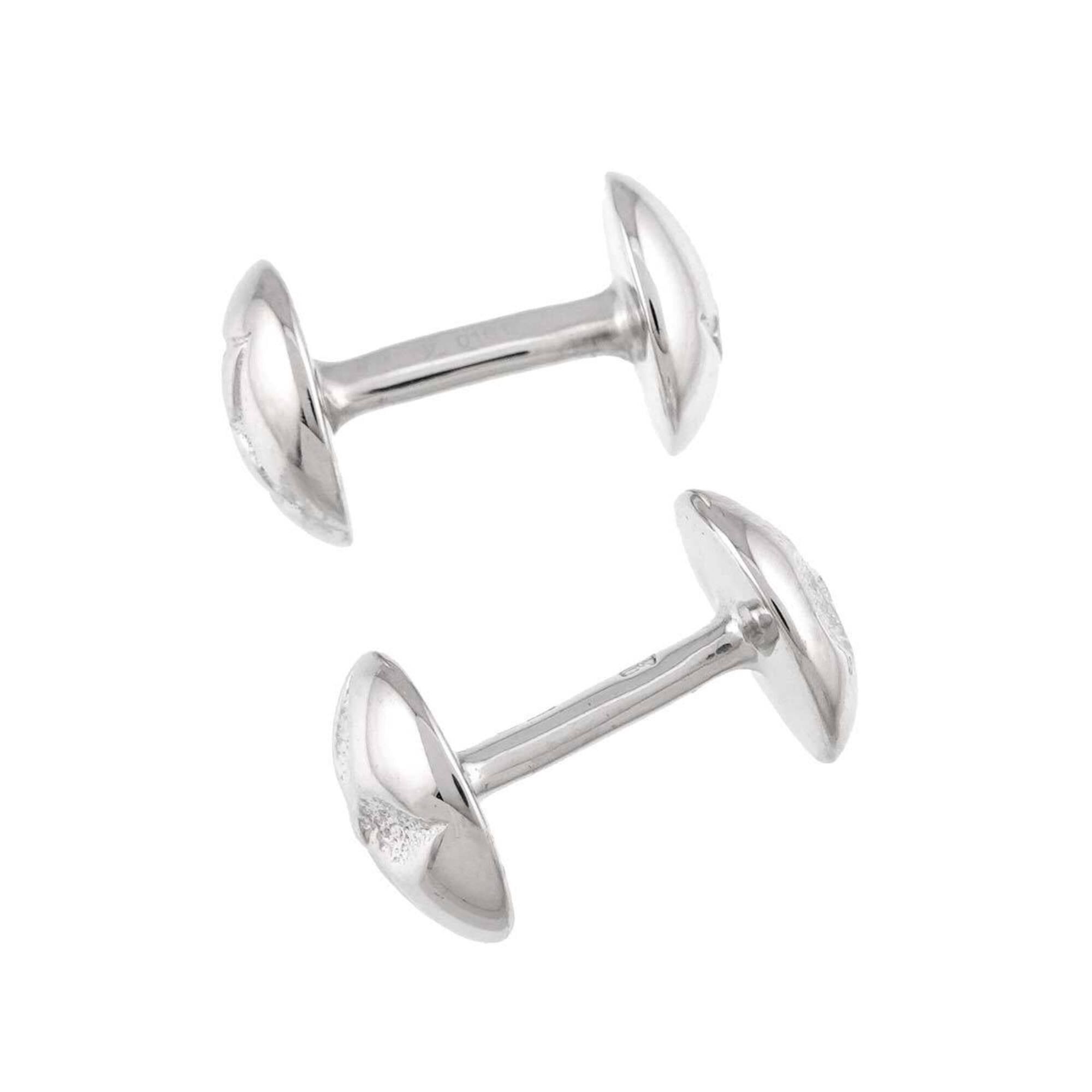 Louis Vuitton Louis Vuitton Bouton de Manchette Motif Cufflinks, SV 925 Sterling Silver (LV Cufflinks) Size ONE SIZE - 4 Thumbnail
