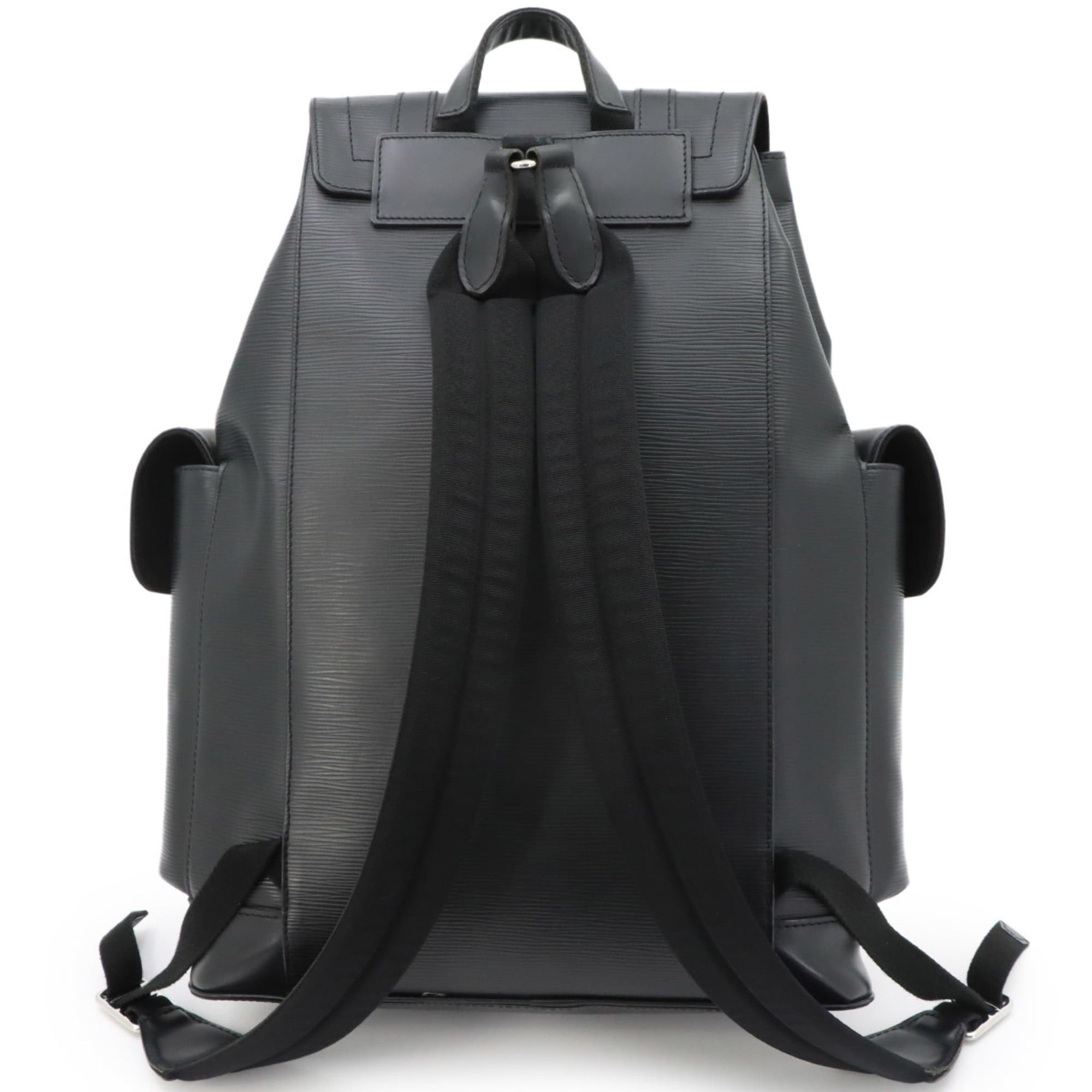 Louis Vuitton Louis Vuitton Epi Christopher PM Backpack, Leather, Noir (M50158) Size ONE SIZE - 2 Thumbnail