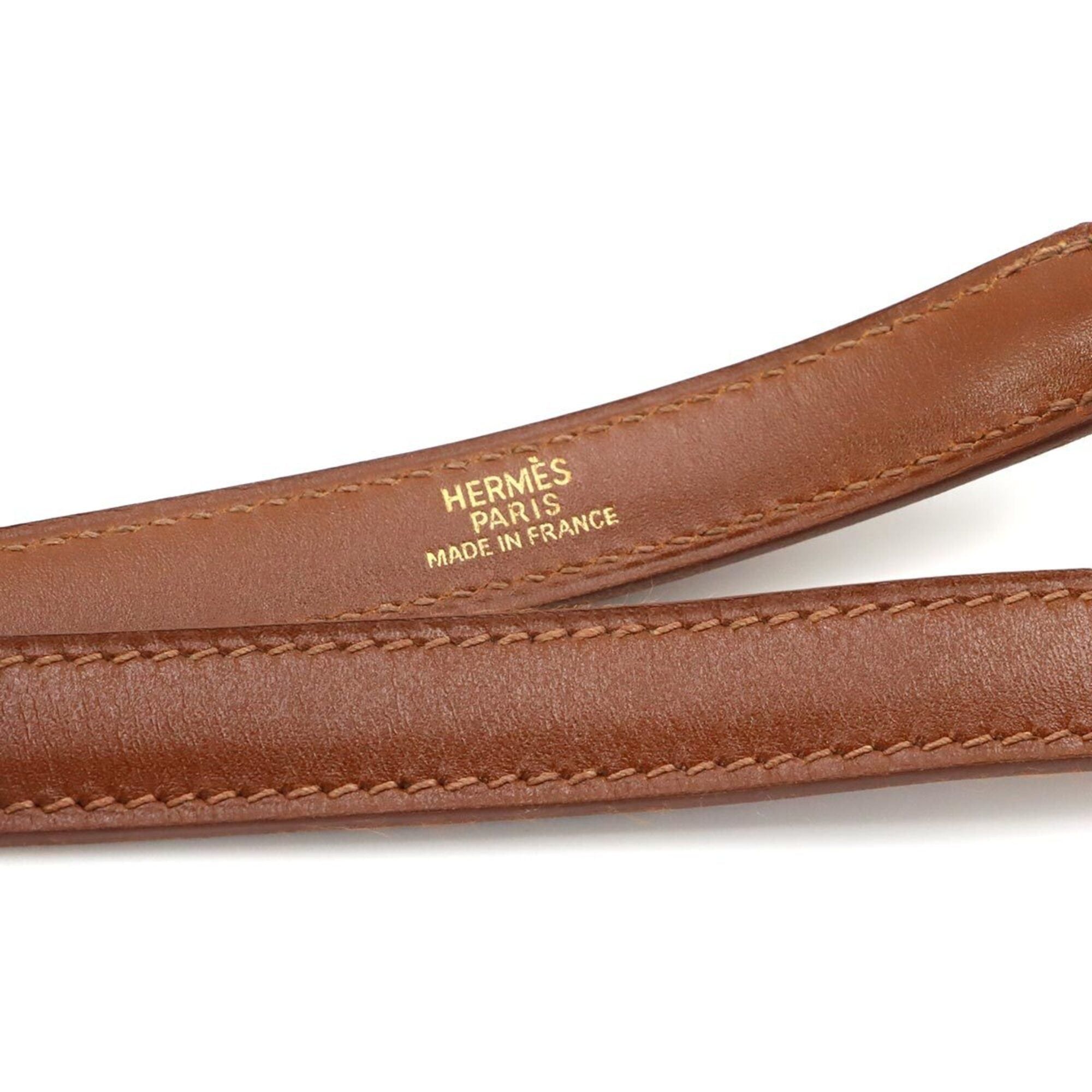 Hermes Hermes Kelly Bolide Shoulder Strap, Box Calf Leather, Brown Size ONE SIZE - 4 Thumbnail