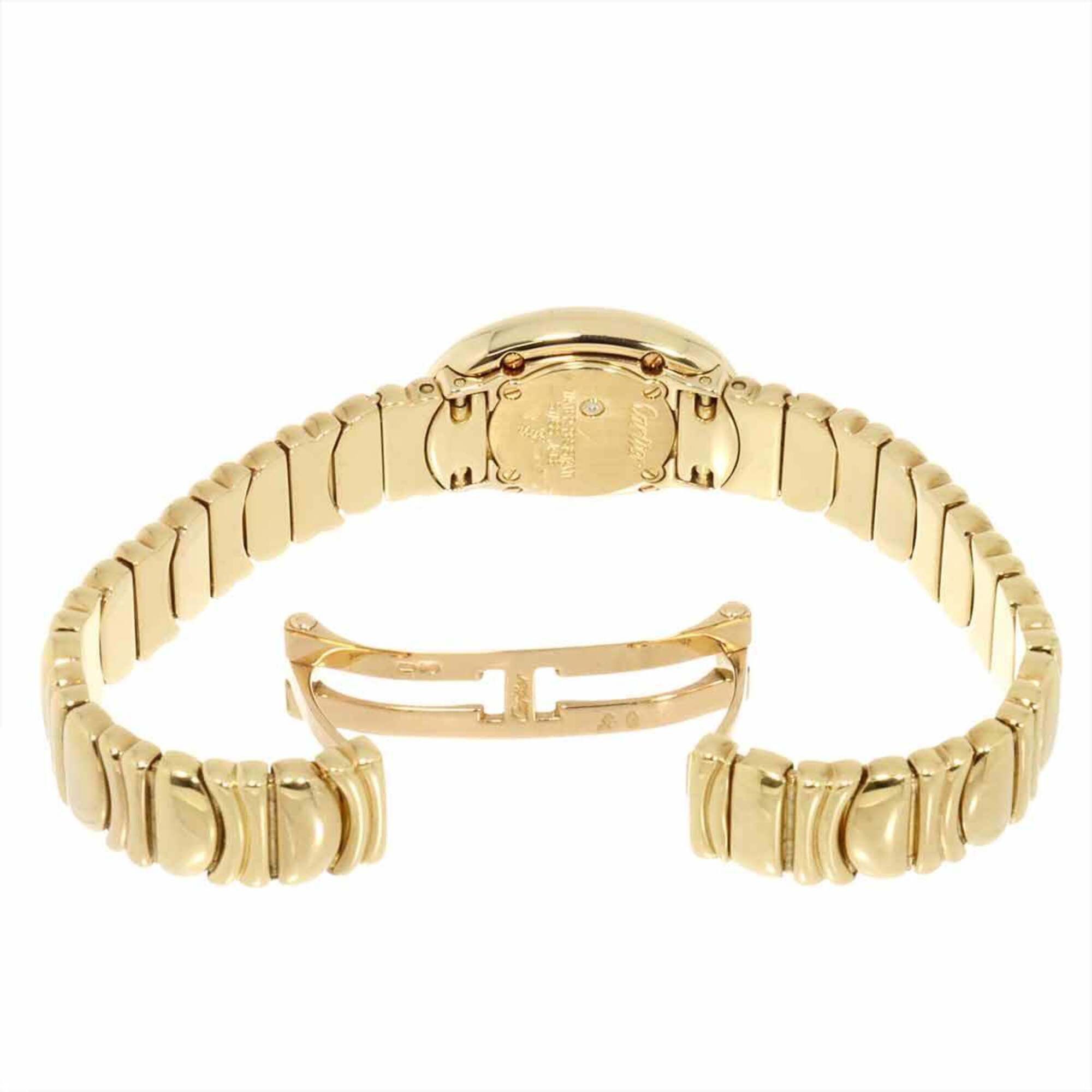 Cartier Cartier Mini Baignoire W15109D8 Women's Watch, Ivory, 18K Yellow Gold, Quartz Watch Size ONE SIZE - 6 Thumbnail