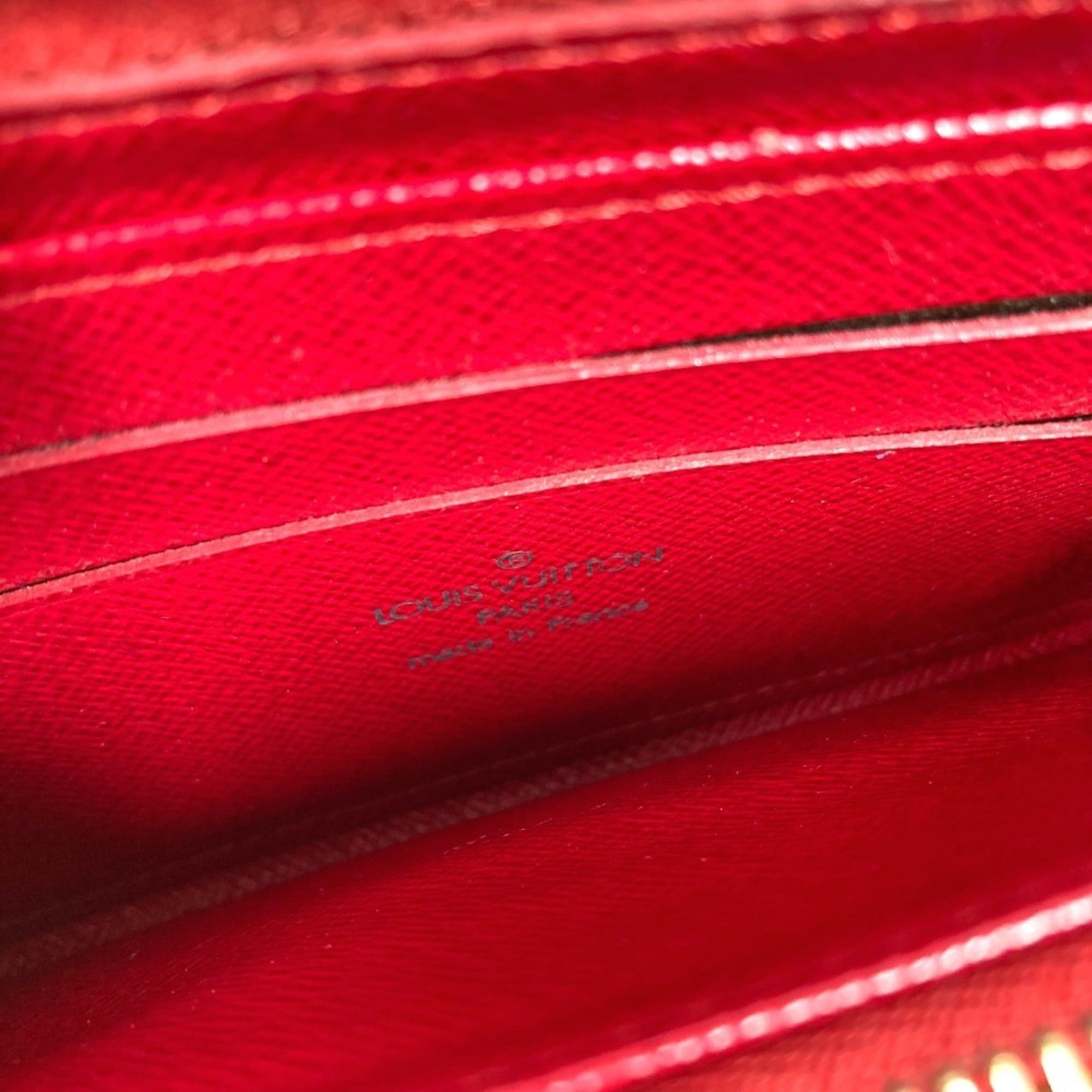 Louis Vuitton LOUIS VUITTON M95006 Monogram Cherry Porte Monnaie Zip Long Wallet (Round Zipper) - Women's, Brown Size ONE SIZE - 11 Thumbnail