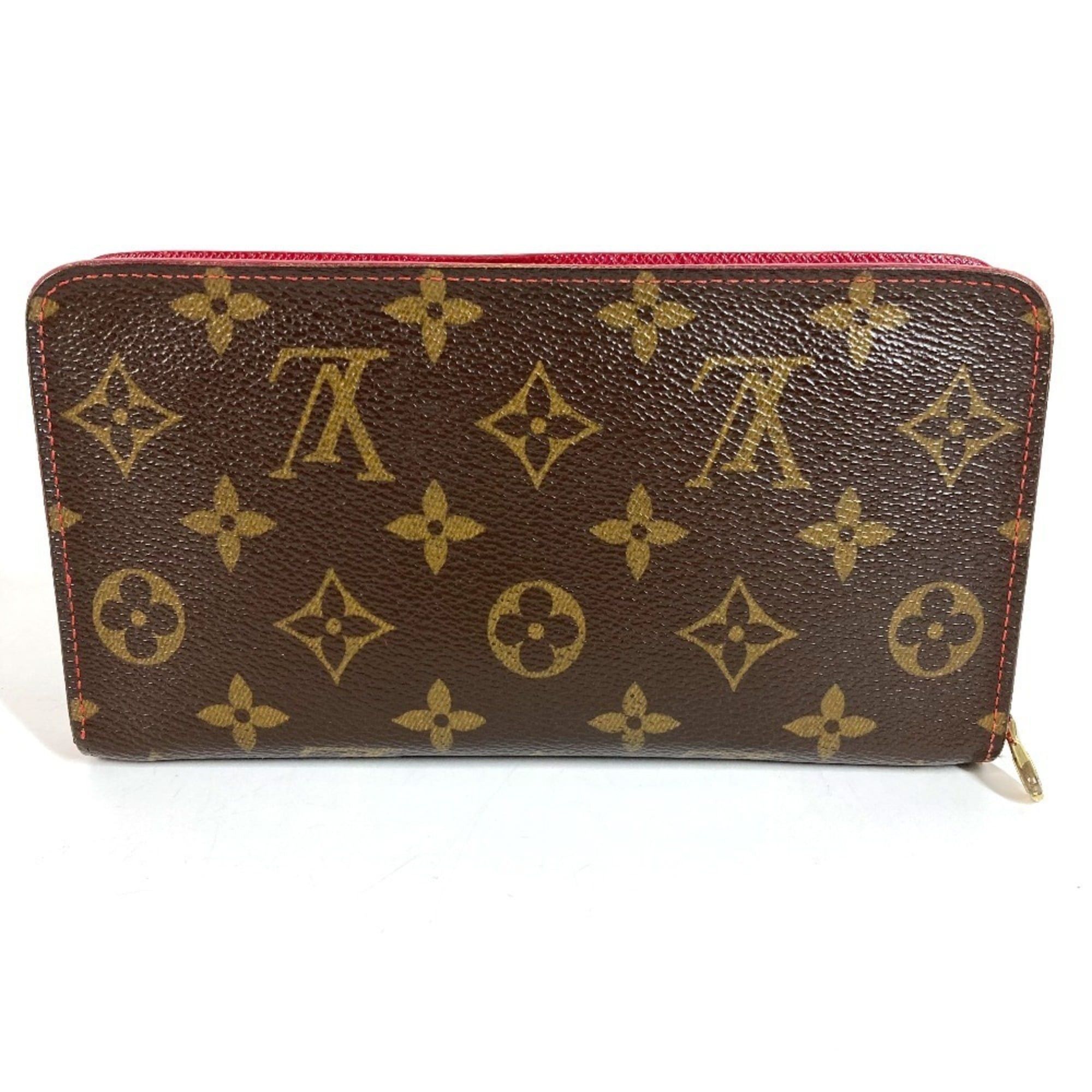 Louis Vuitton LOUIS VUITTON M95006 Monogram Cherry Porte Monnaie Zip Long Wallet (Round Zipper) - Women's, Brown Size ONE SIZE - 2 Thumbnail