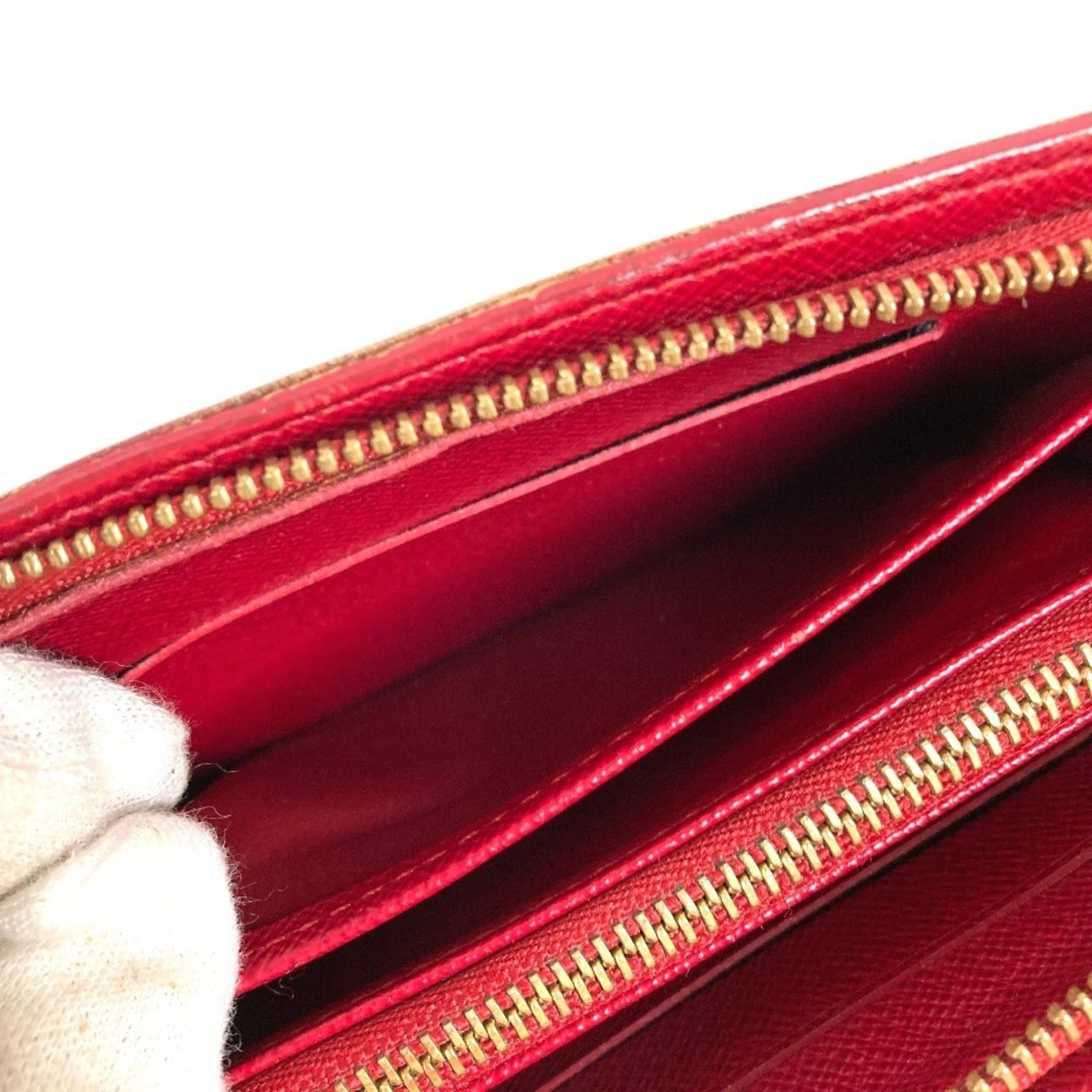 Louis Vuitton LOUIS VUITTON M95006 Monogram Cherry Porte Monnaie Zip Long Wallet (Round Zipper) - Women's, Brown Size ONE SIZE - 12 Thumbnail