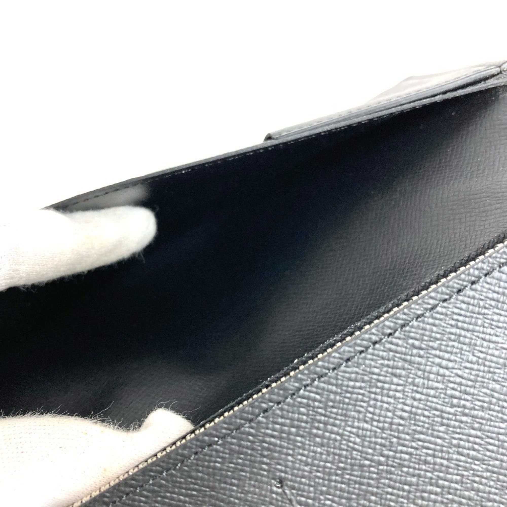 Louis Vuitton LOUIS VUITTON M60622 Epi Portefeuille Brazza Bi-fold Long Wallet, Leather, Men's/Women's, Noir Black Size ONE SIZE - 9 Thumbnail