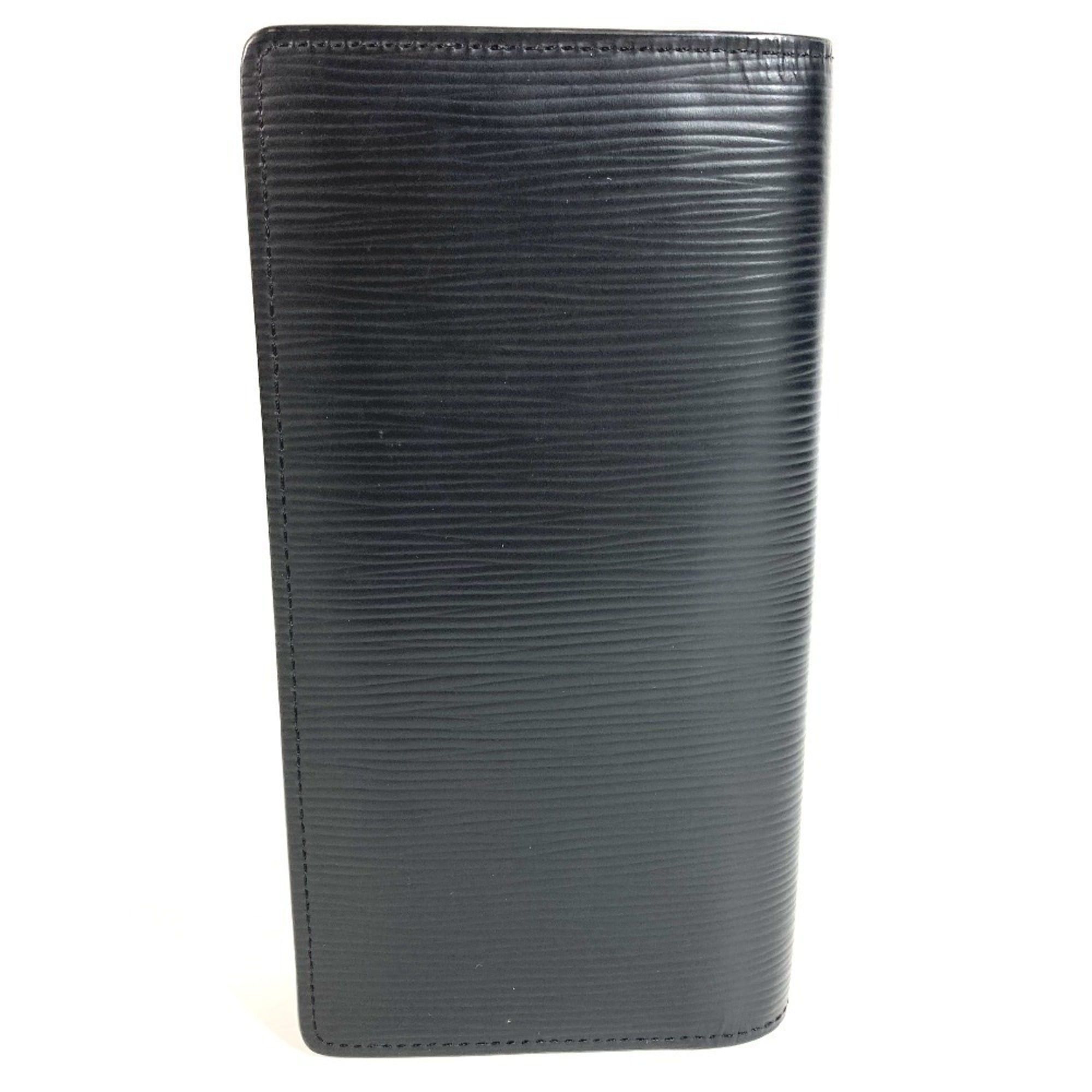 Louis Vuitton LOUIS VUITTON M60622 Epi Portefeuille Brazza Bi-fold Long Wallet, Leather, Men's/Women's, Noir Black Size ONE SIZE - 2 Thumbnail