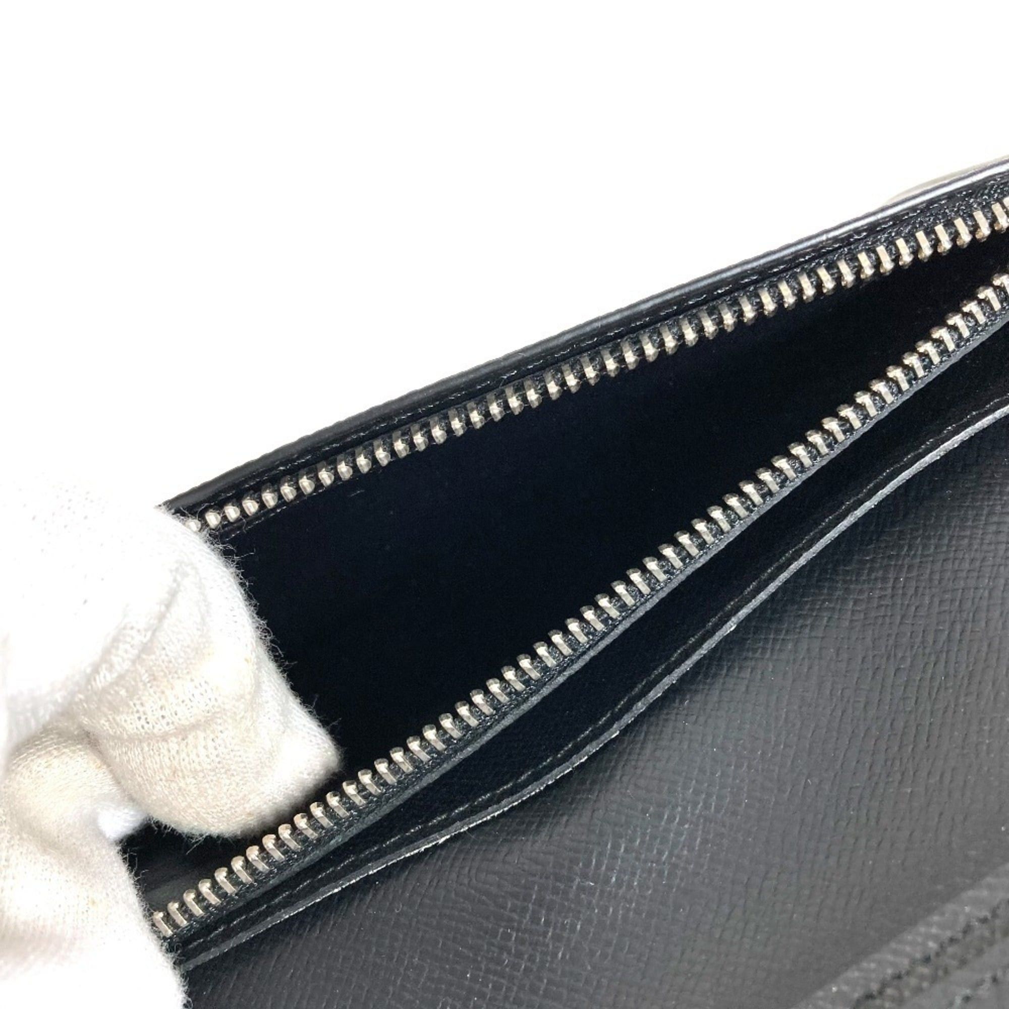 Louis Vuitton LOUIS VUITTON M60622 Epi Portefeuille Brazza Bi-fold Long Wallet, Leather, Men's/Women's, Noir Black Size ONE SIZE - 11 Thumbnail