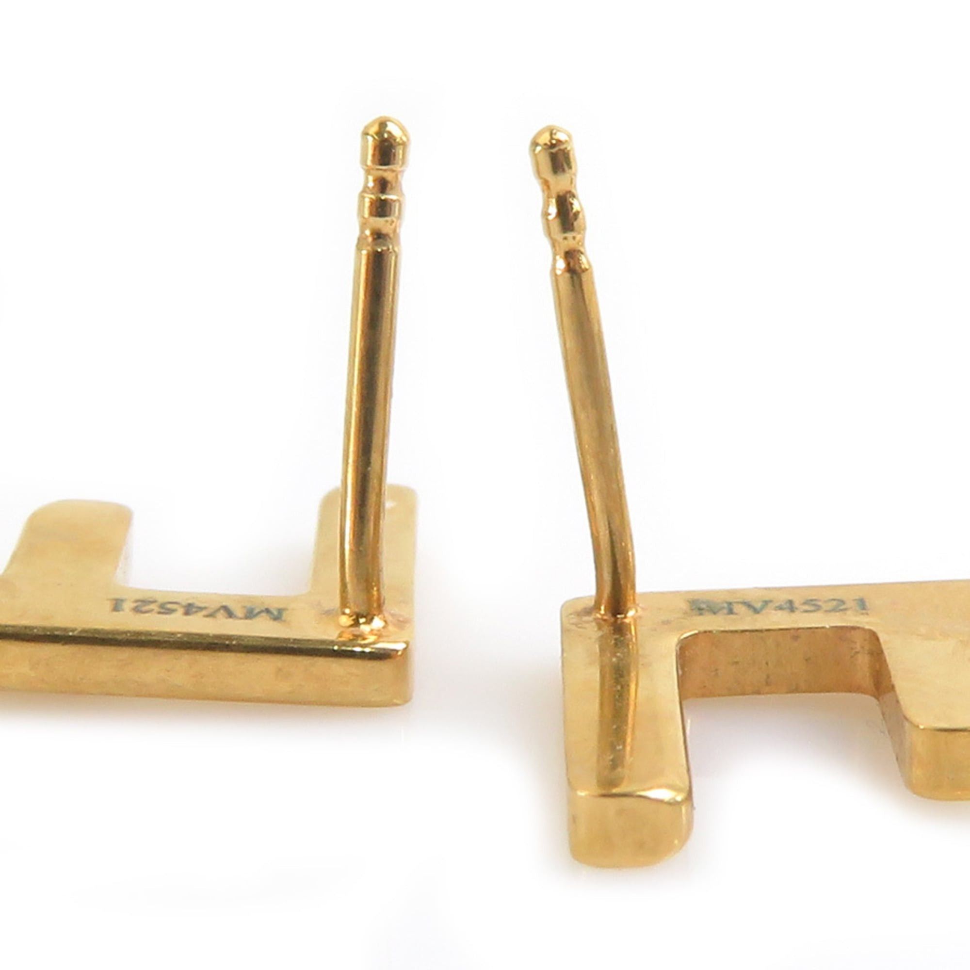 Fendi Fendi Earrings Drop Metal Gold Women's 8AH031 h32213k Size ONE SIZE - 5 Thumbnail
