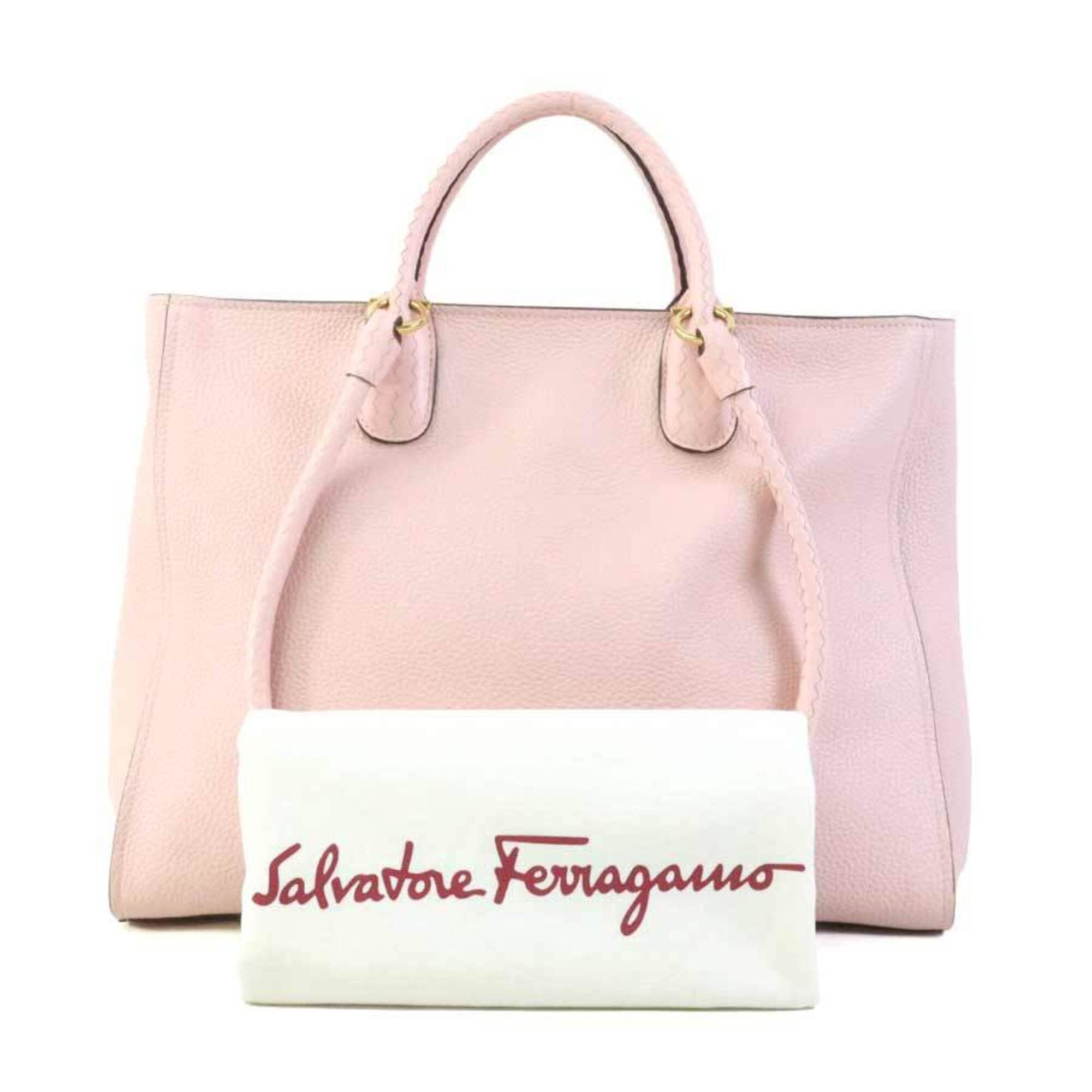 Salvatore Ferragamo Salvatore Ferragamo handbag/shoulder bag, leather, pink, women's, h32206k Size ONE SIZE - 17 Thumbnail