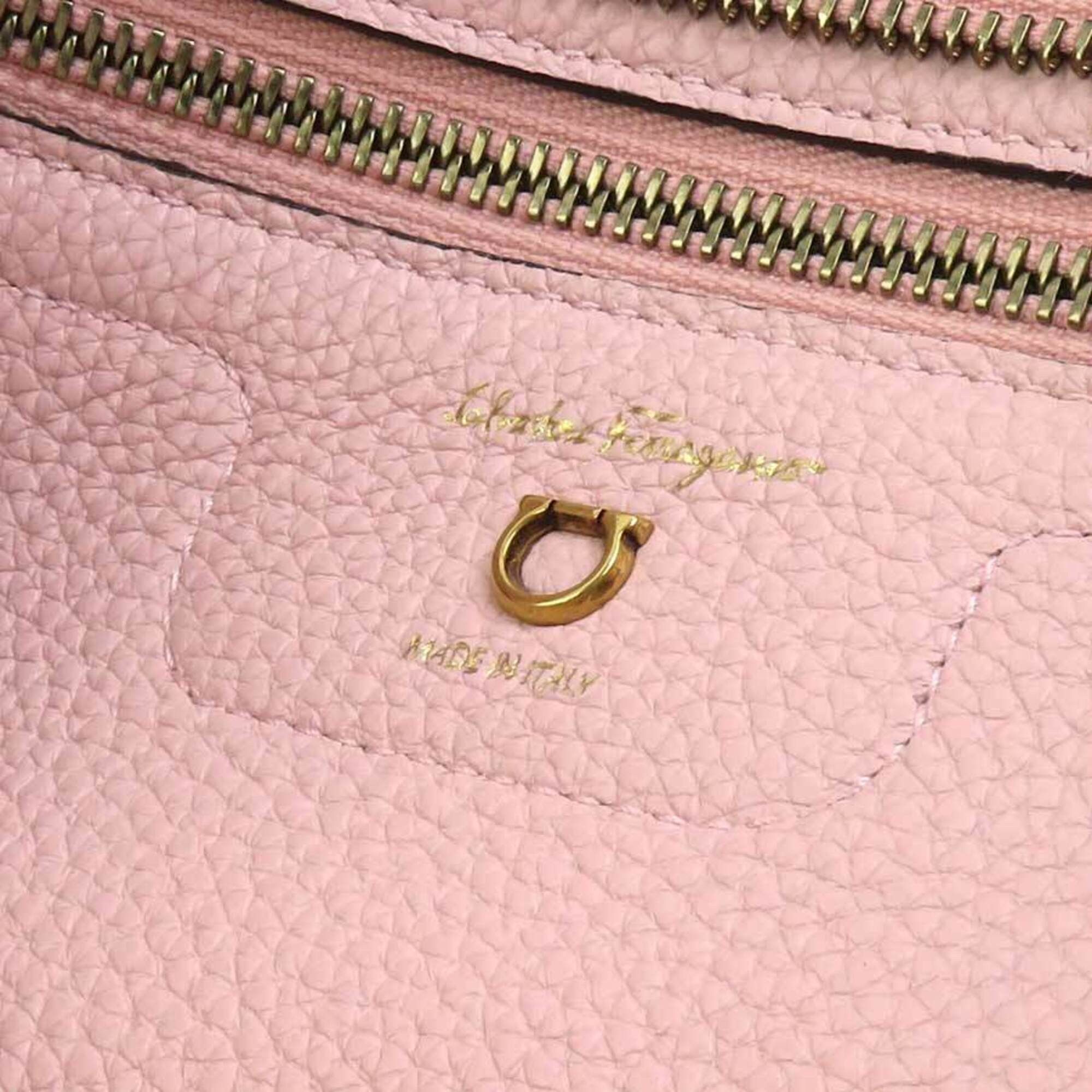 Salvatore Ferragamo Salvatore Ferragamo handbag/shoulder bag, leather, pink, women's, h32206k Size ONE SIZE - 14 Thumbnail