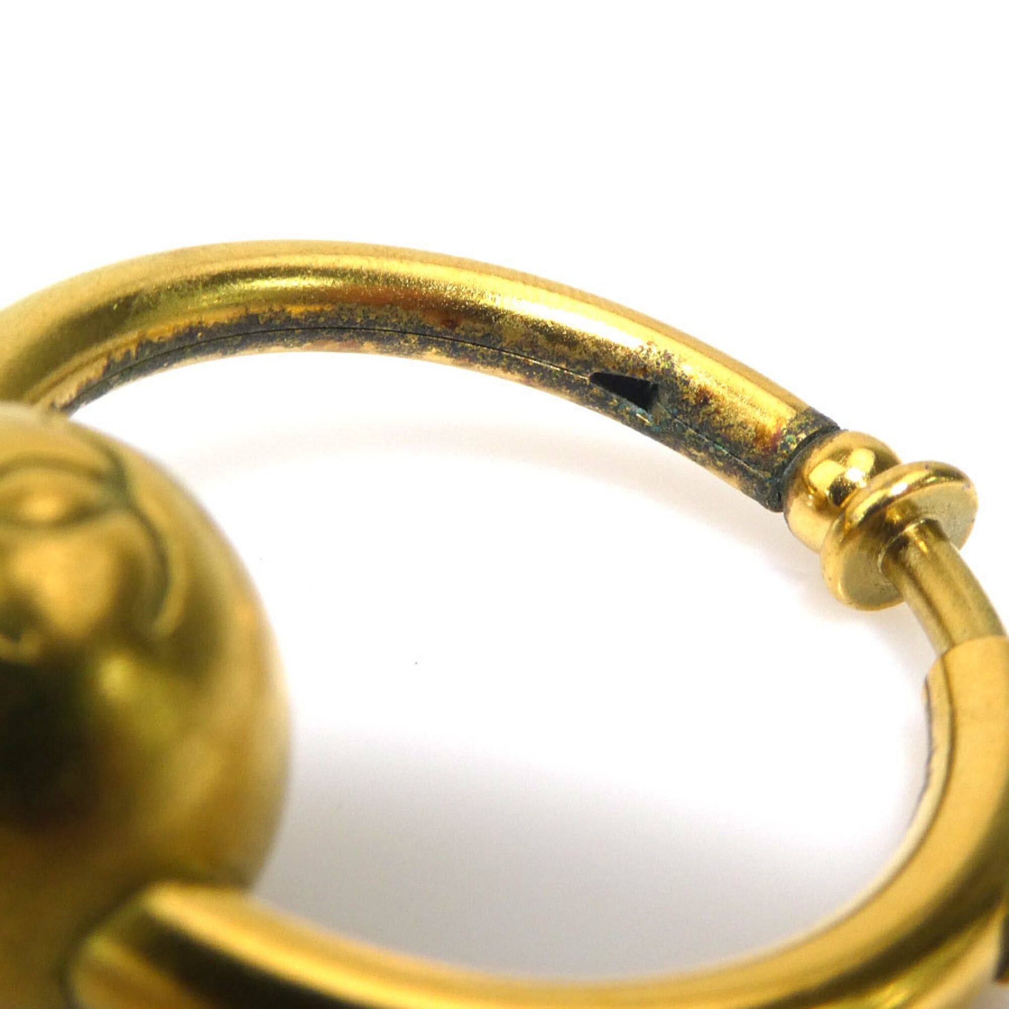 Chanel Chanel earrings, Coco Mark design, metal, gold, women's, e61893c Size ONE SIZE - 8 Thumbnail