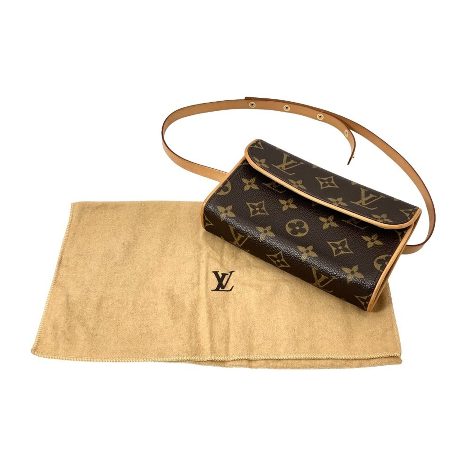 Louis Vuitton Louis Vuitton Florentine Pochette Waist Bag M51855 Brown FL0053 Handbag Pouch Size ONE SIZE - 6 Thumbnail